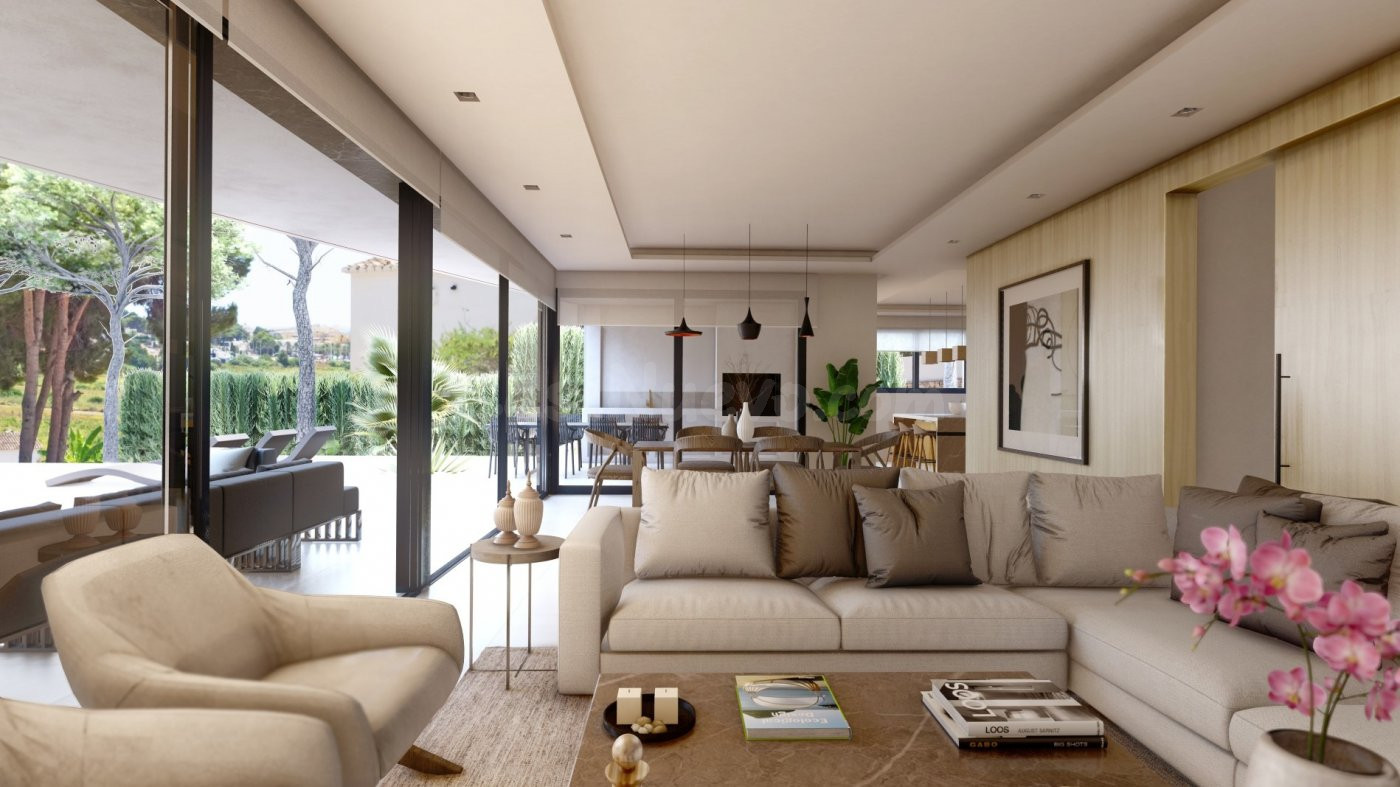 VILLA DE LUJO DE OBRA NUEVA EN MORAIRA - foto 4