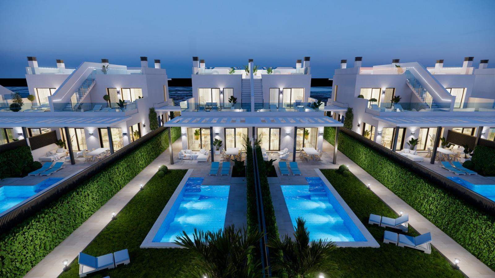 Villas de lujo de nueva construcción frente al mar en Los Al - foto 5