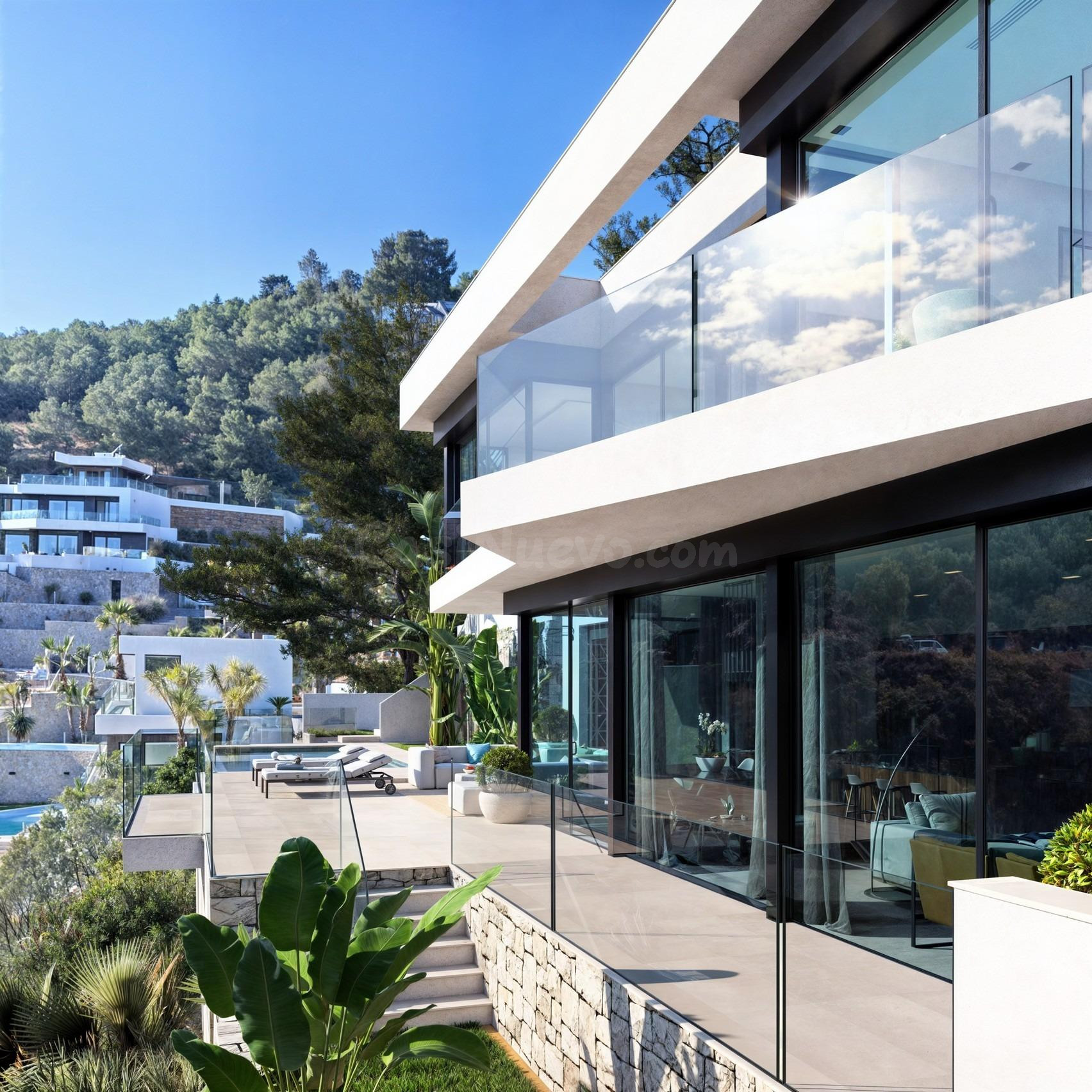Villa de lujo de nueva construcción con vistas panorámicas a - foto 4