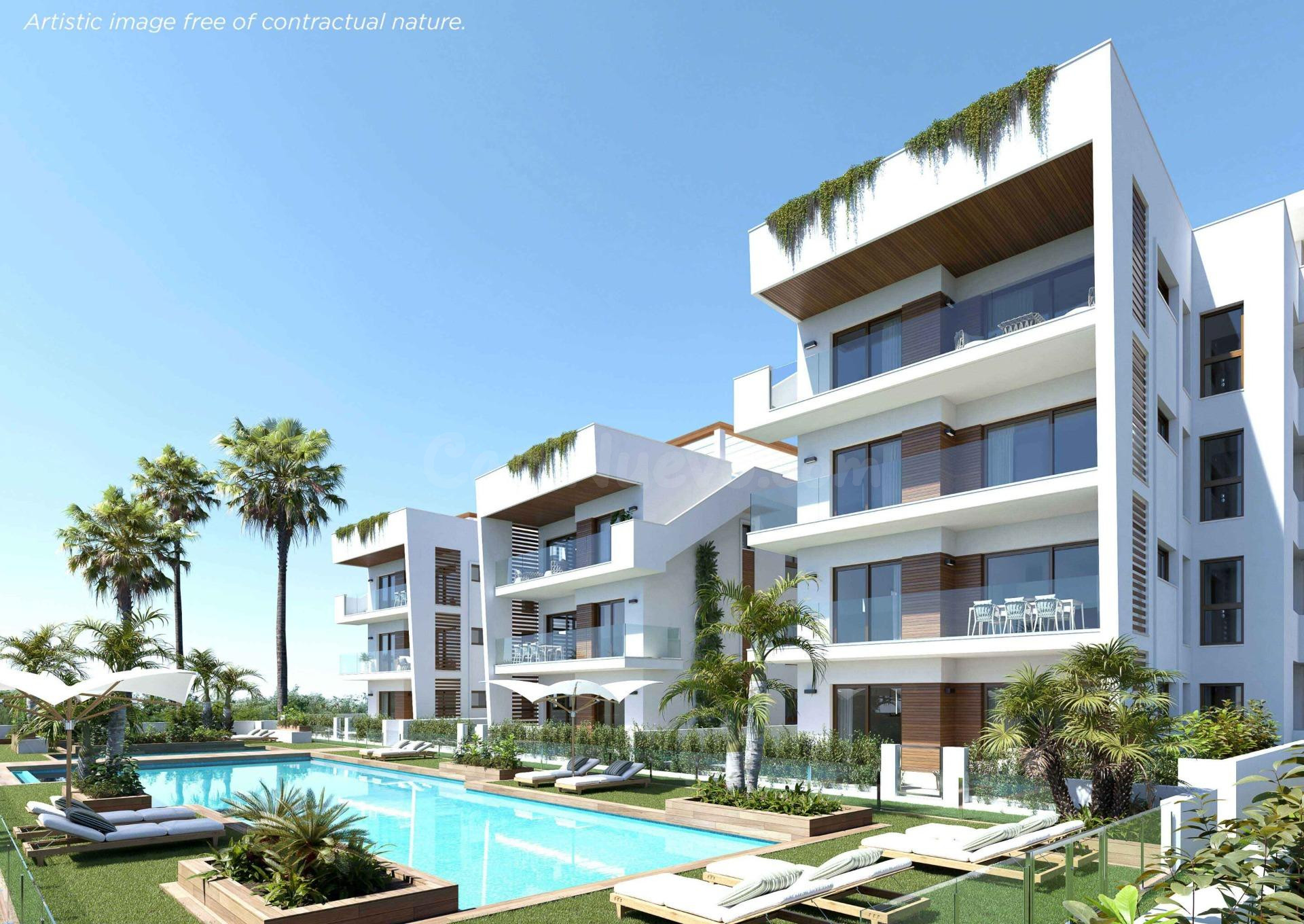 Nuevas residencias de estilo mediterráneo en Los Alcázares,  - foto 2