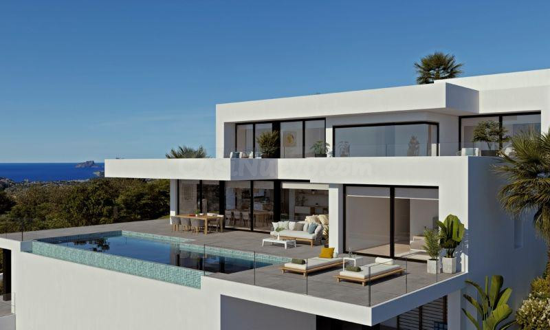 VILLA MODERNA DE OBRA NUEVA EN CUMBRES DEL SOL