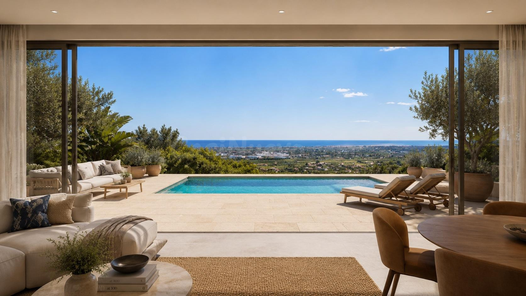 Exclusiva villa de nueva construcción con vistas de 180° al  - foto 2