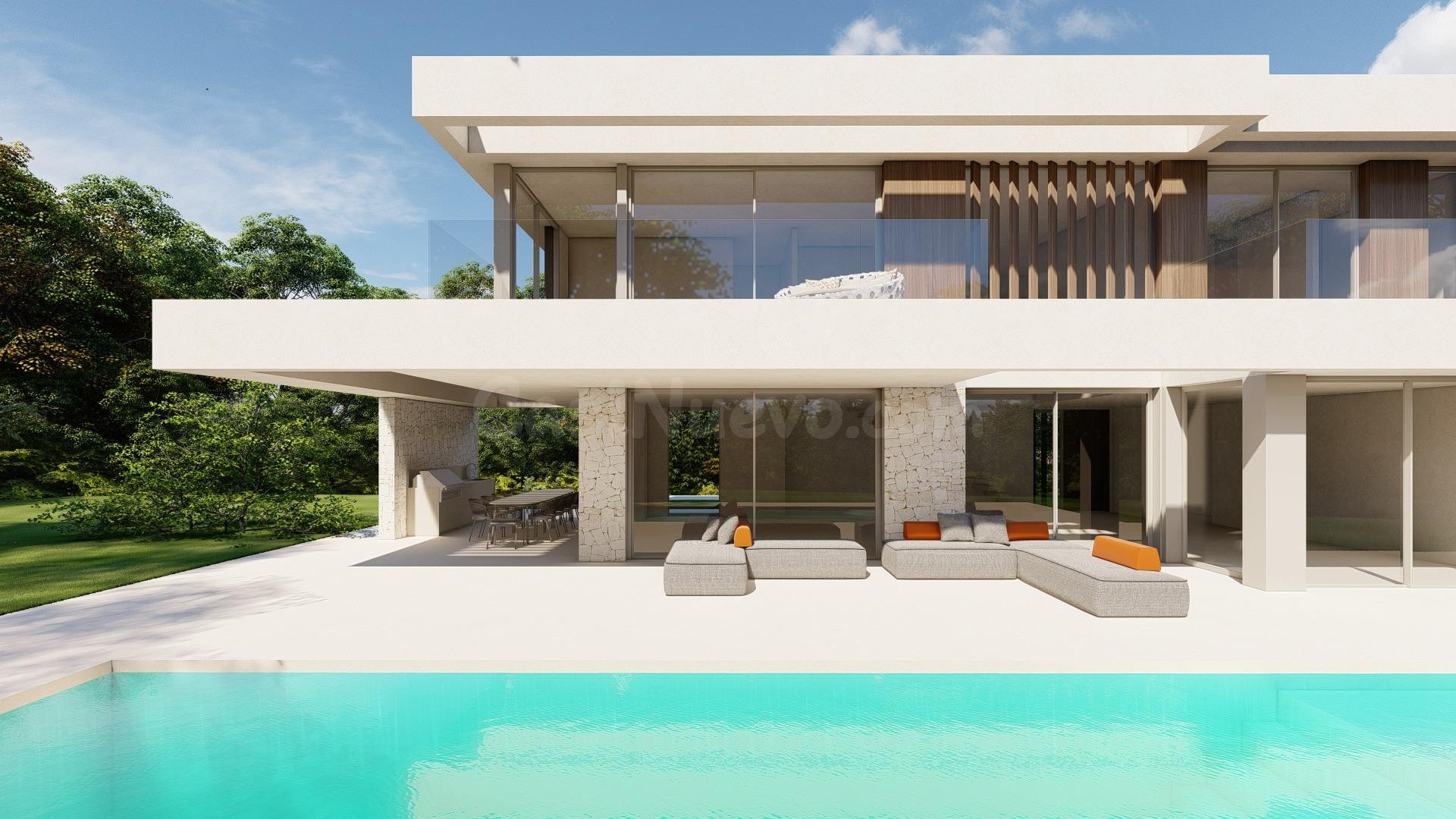 Proyecto de villa de lujo en una parcela orientada al sur co - foto 2