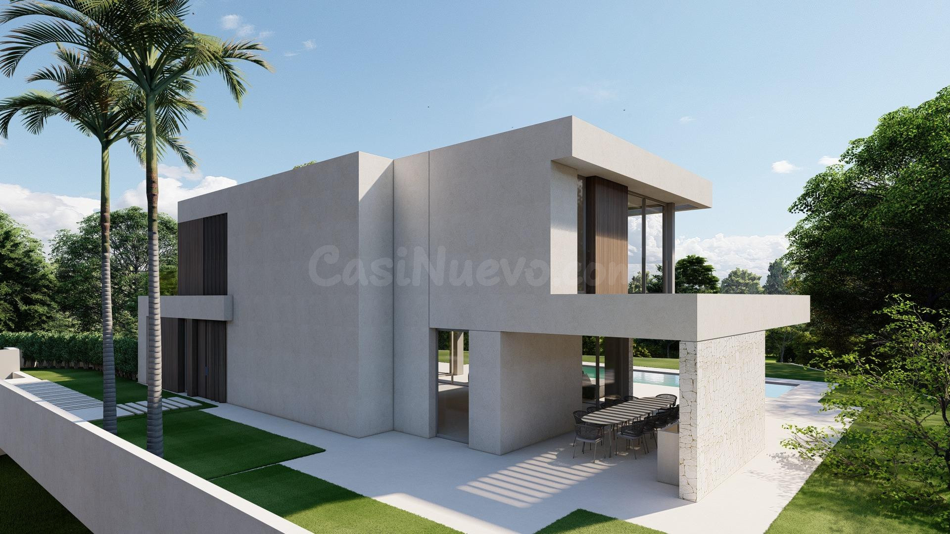 Proyecto de villa de lujo en una parcela orientada al sur co - foto 4
