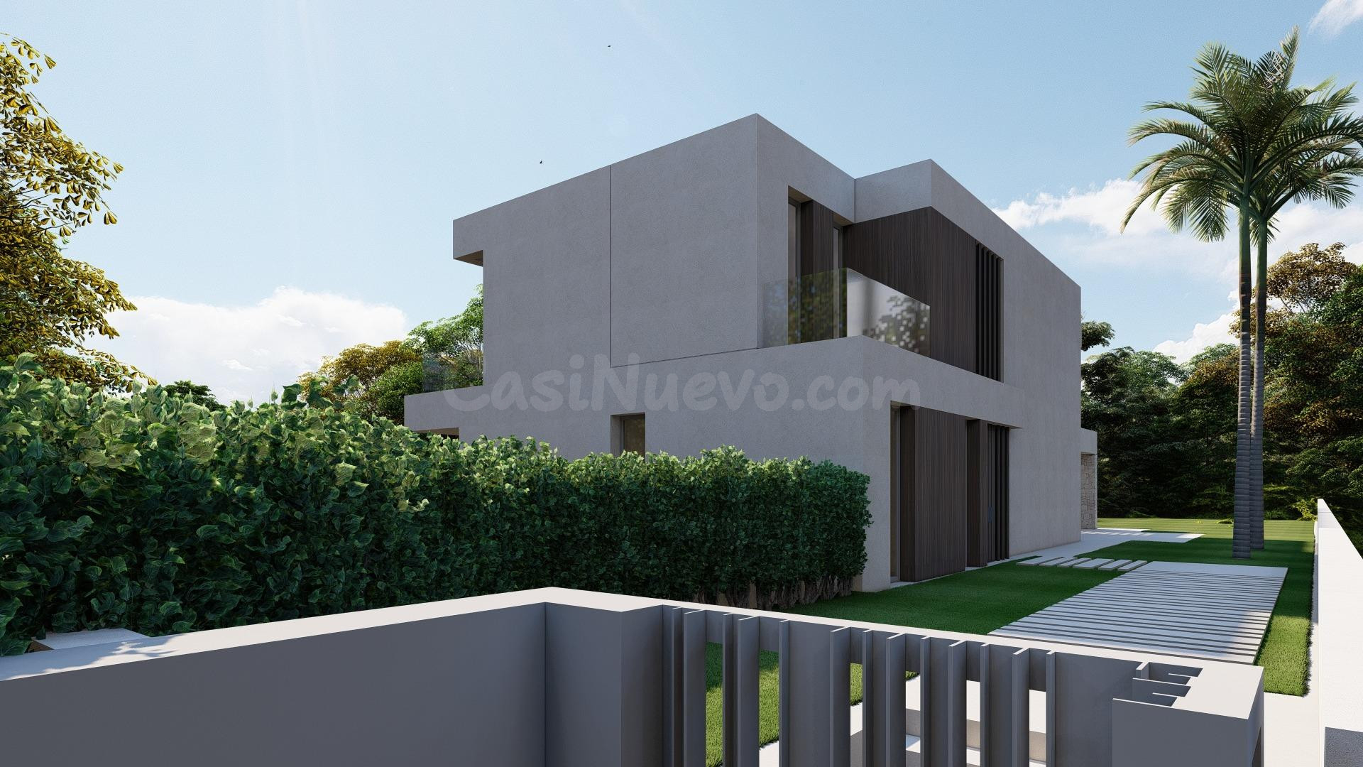 Proyecto de villa de lujo en una parcela orientada al sur co - foto 5