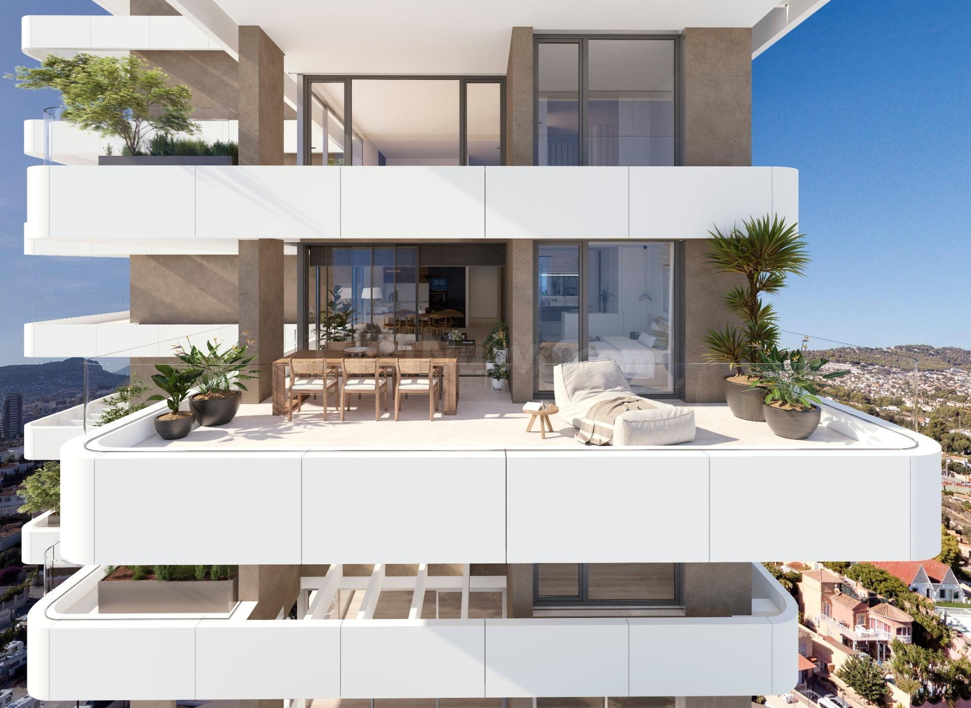 Apartamento de nueva construcción de 3 dormitorios en Calpe