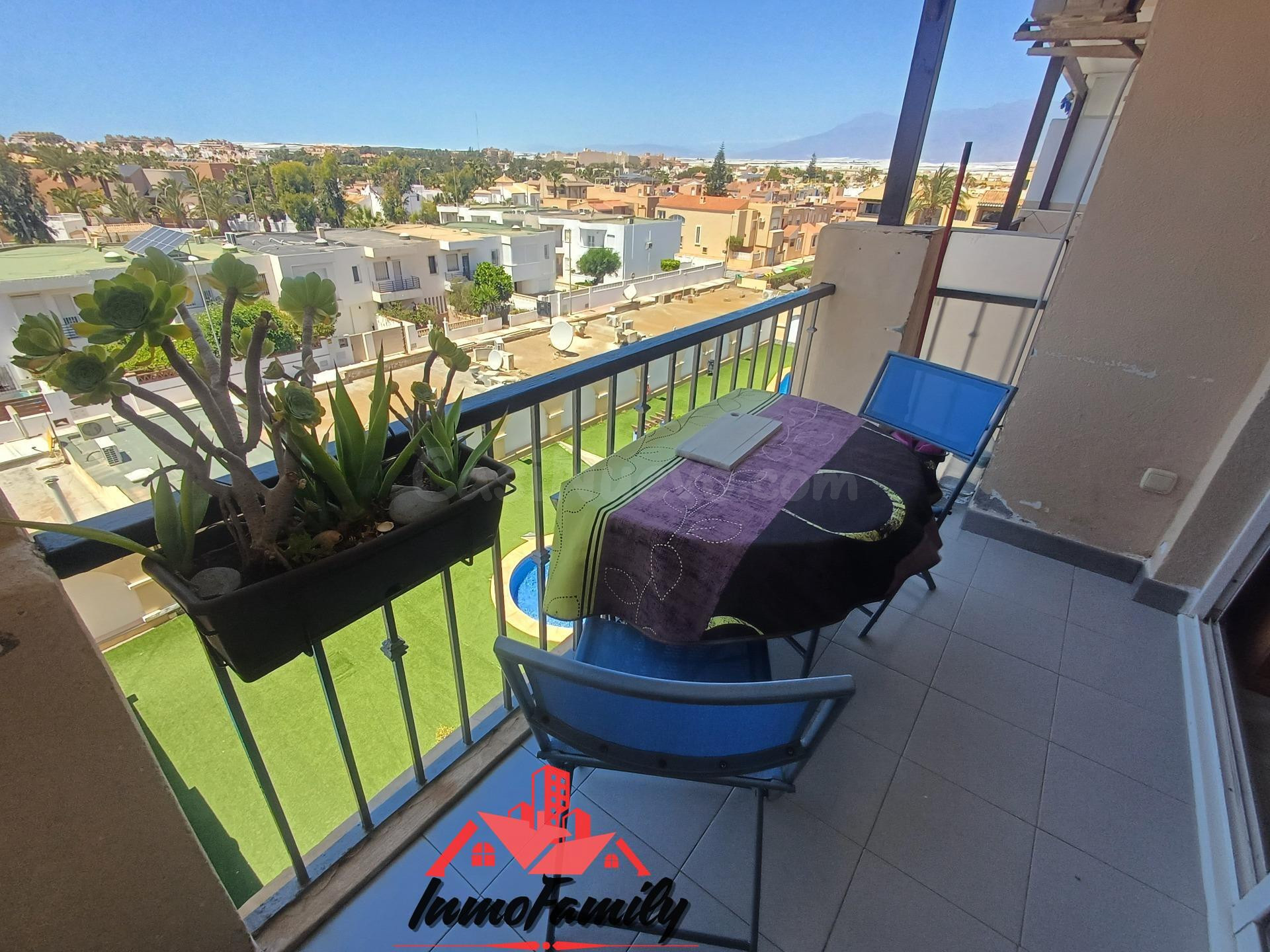 ALQUILER VACACIONAL, 1 DORM, TERRAZA, PISCINA, A 150m DEL MA - foto 3