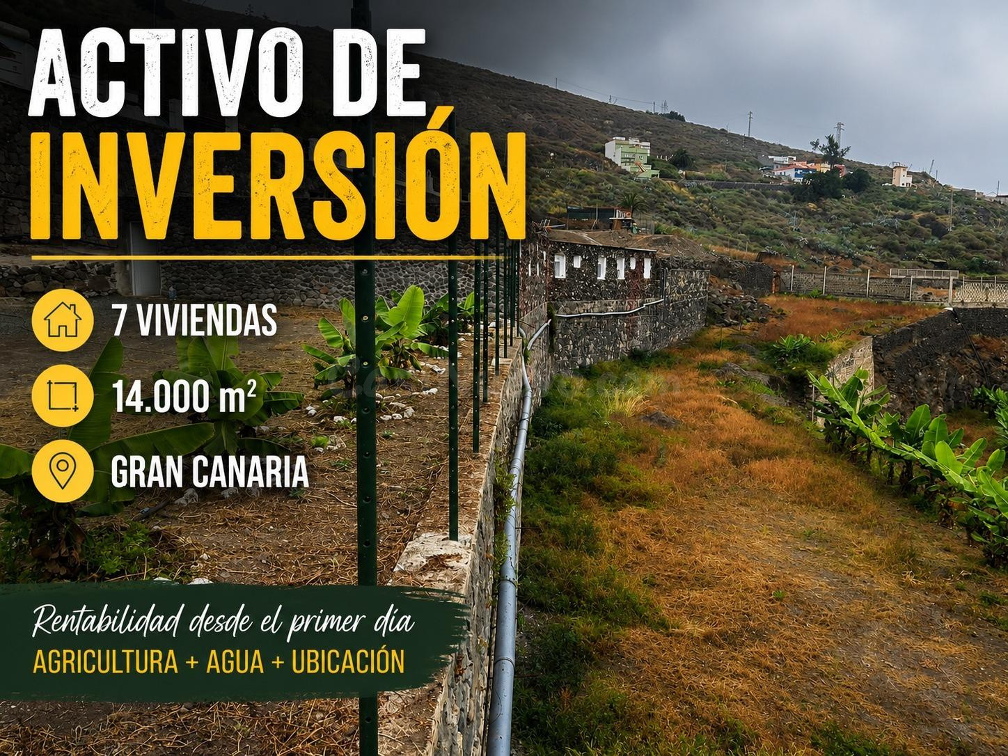 ACTIVO DE INVERSIÓN ÚNICO EN GRAN CANARIA