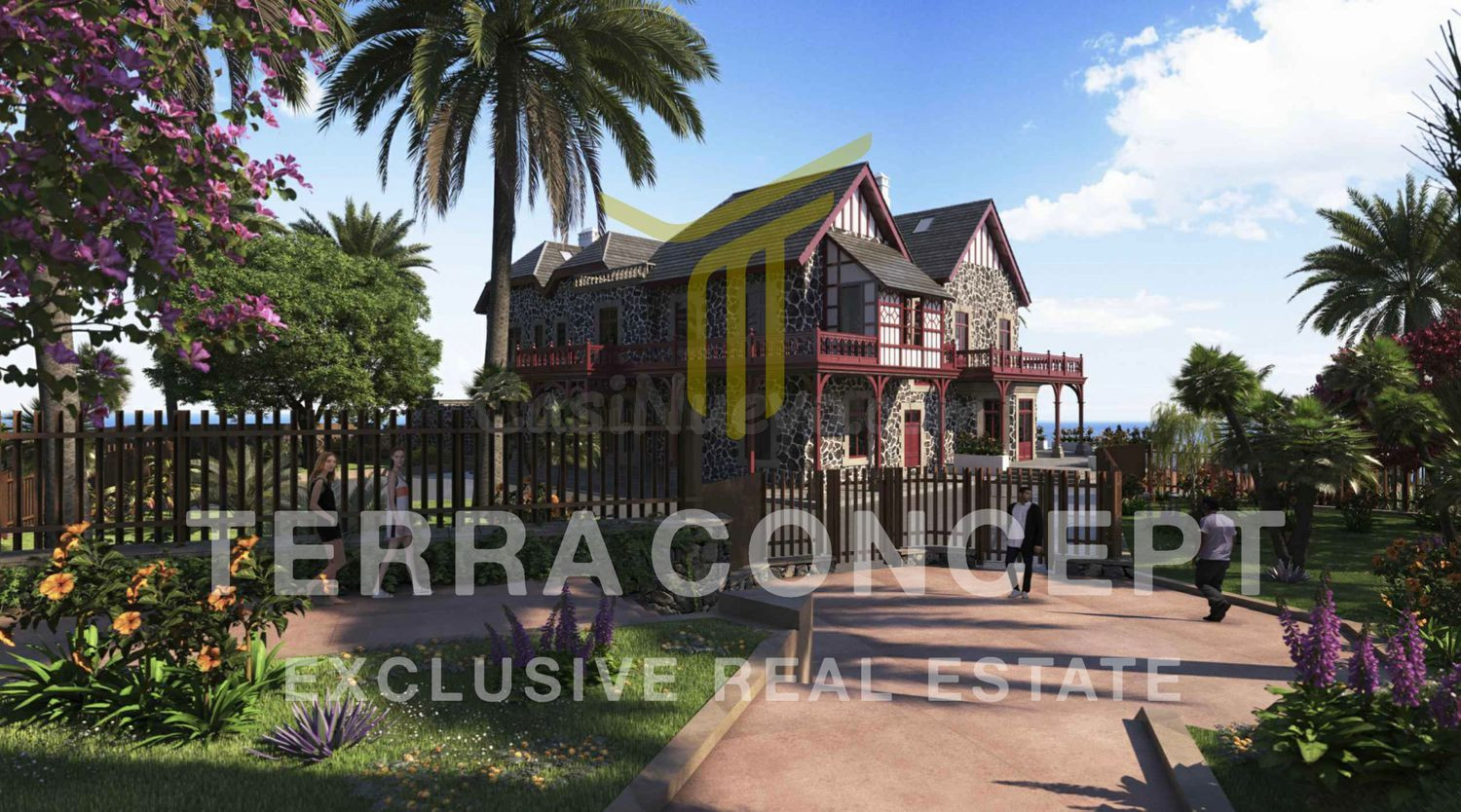 Mansión histórica con terreno edificable en Puerto de la Cruz