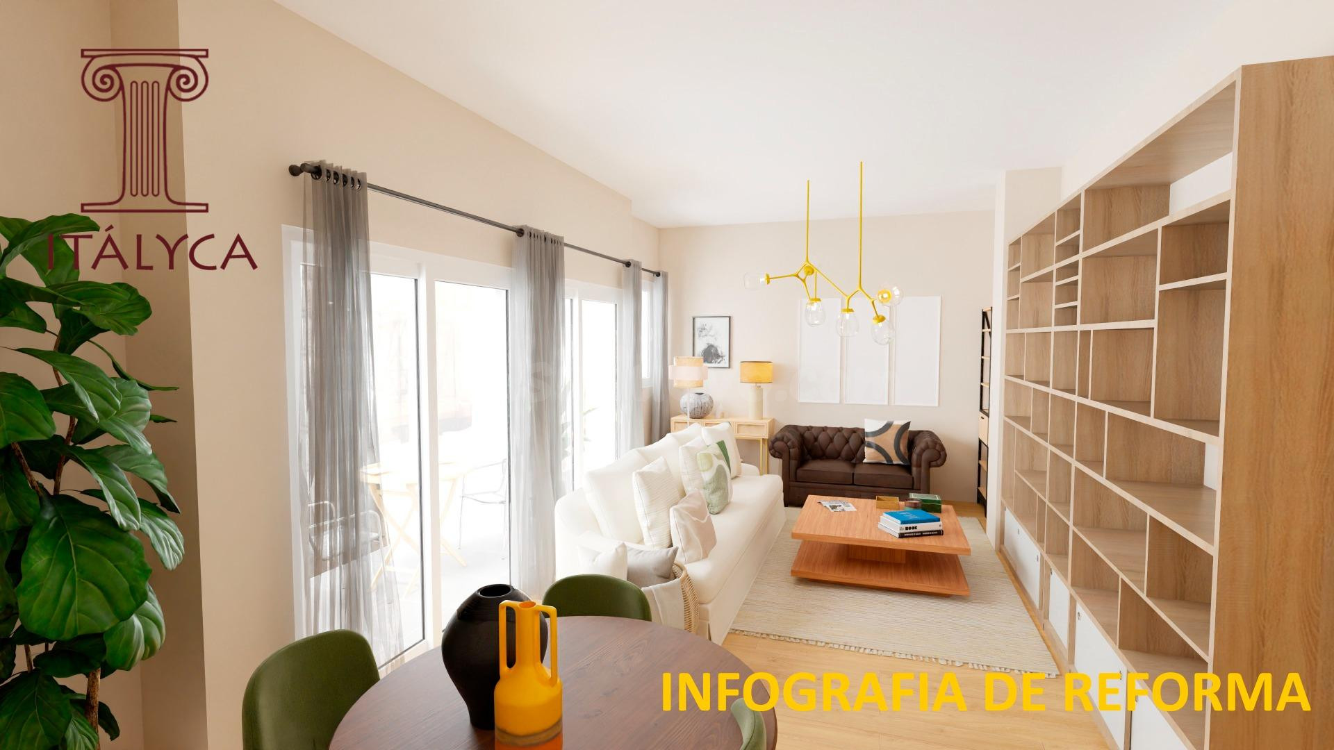 Exclusiva vivienda de gran superficie en calle San Eloy