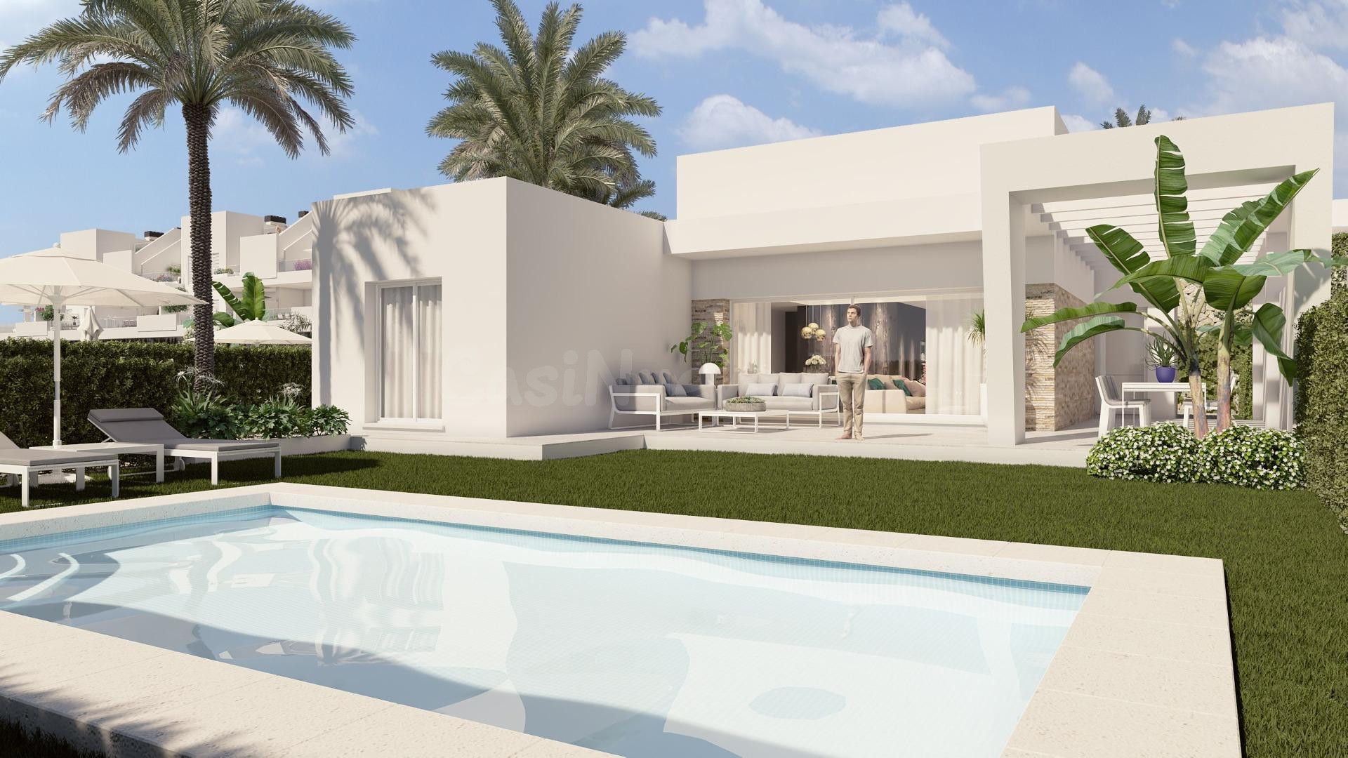 Villas a estrenar en un Campo de Golf con piscina privada. - foto 3
