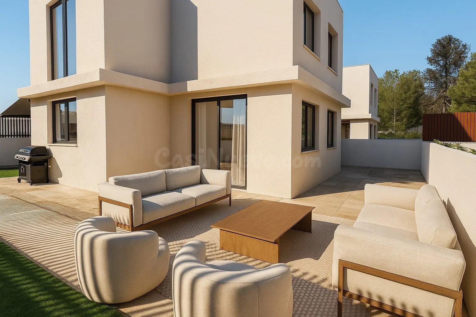 Espectacular Chalet Obra Nueva en San Juan de Alicante/La Font con Piscina Privada y Vistas al Mar - foto 2