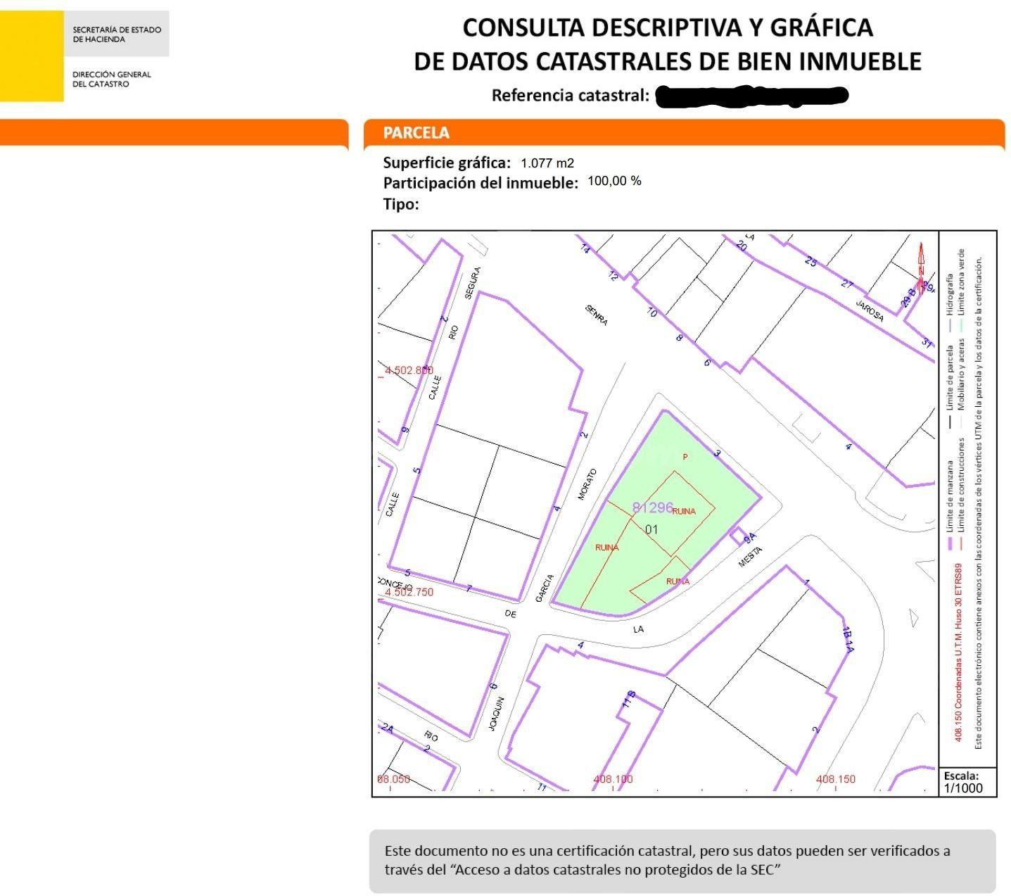 OPORTUNIDAD PARCELA URBANA GUADARRAMA 1.210 MT2 - foto 2