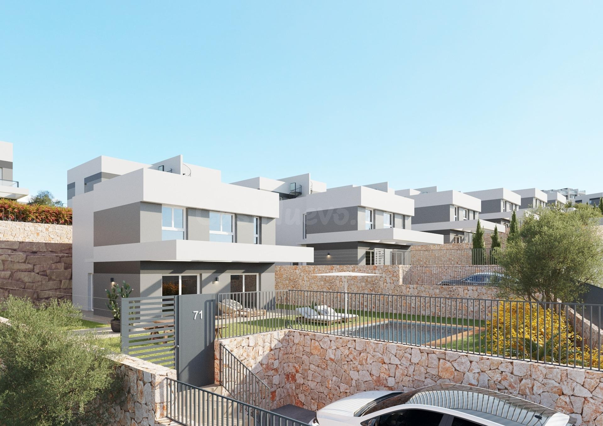 VILLAS DE OBRA NUEVA EN FINESTRAT