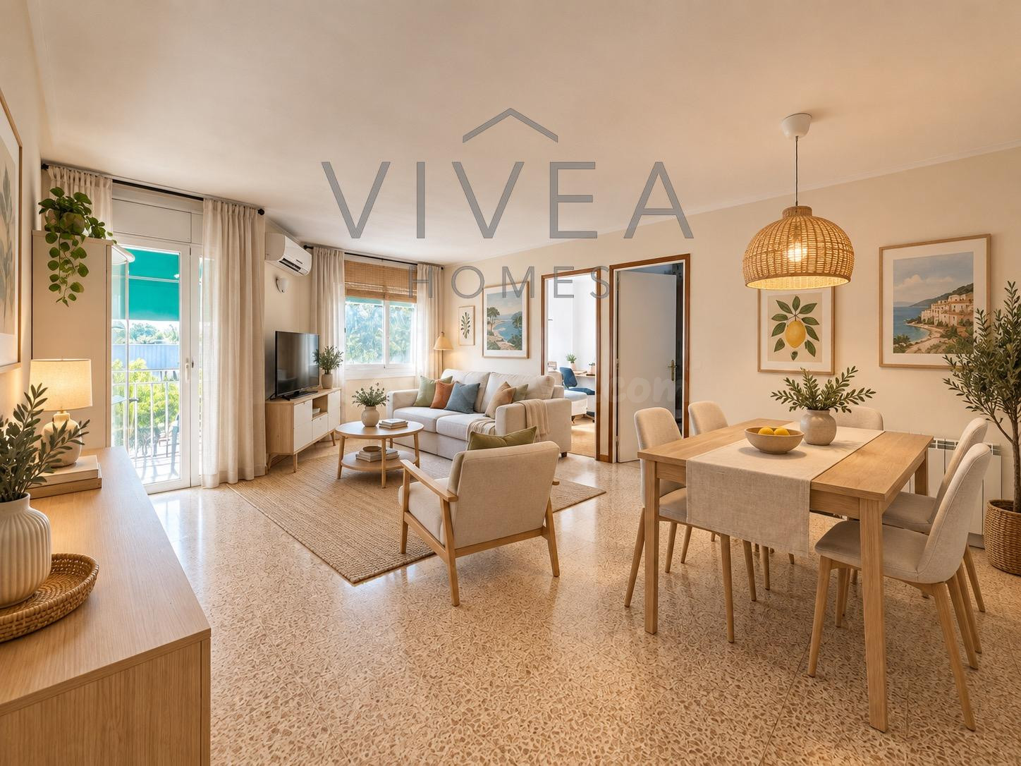 PISO MUY SOLEADO (4 DORMITORIOS, 2 BAÑOS, BALCÓN) DOBLE ASCE