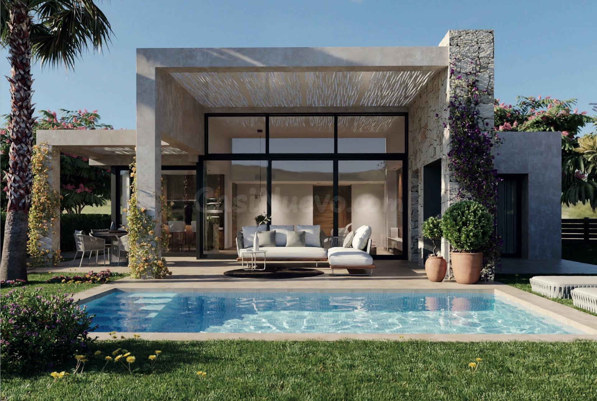 Vivienda en construcción a la venta – Diseño, luz y personal