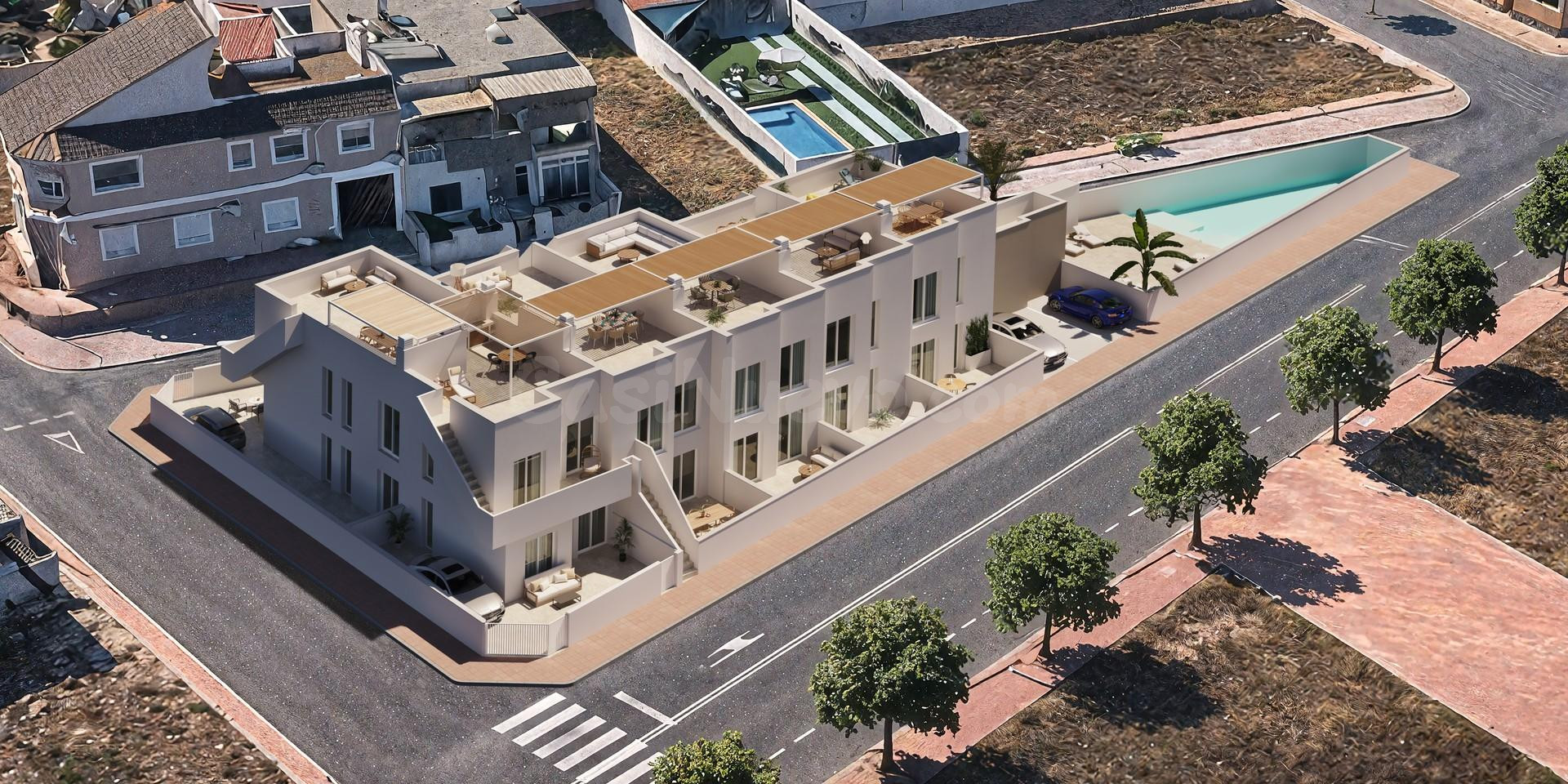 Bungalow Planta Alta 2 habitaciones 59m² en venta - San Pedro de Pinatar