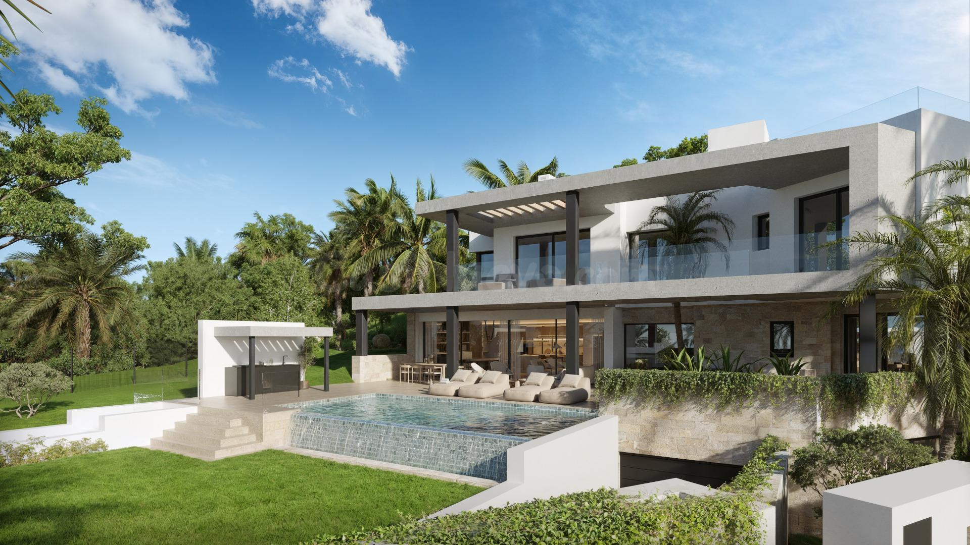 Nueva Villa de Lujo Moderna en la Milla de Oro de Marbella - foto 2