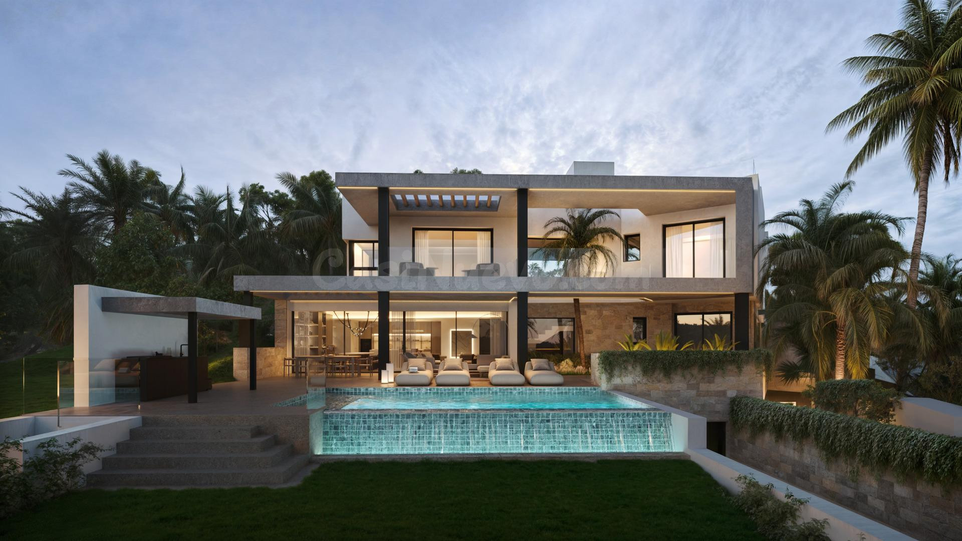 Nueva Villa de Lujo Moderna en la Milla de Oro de Marbella - foto 3