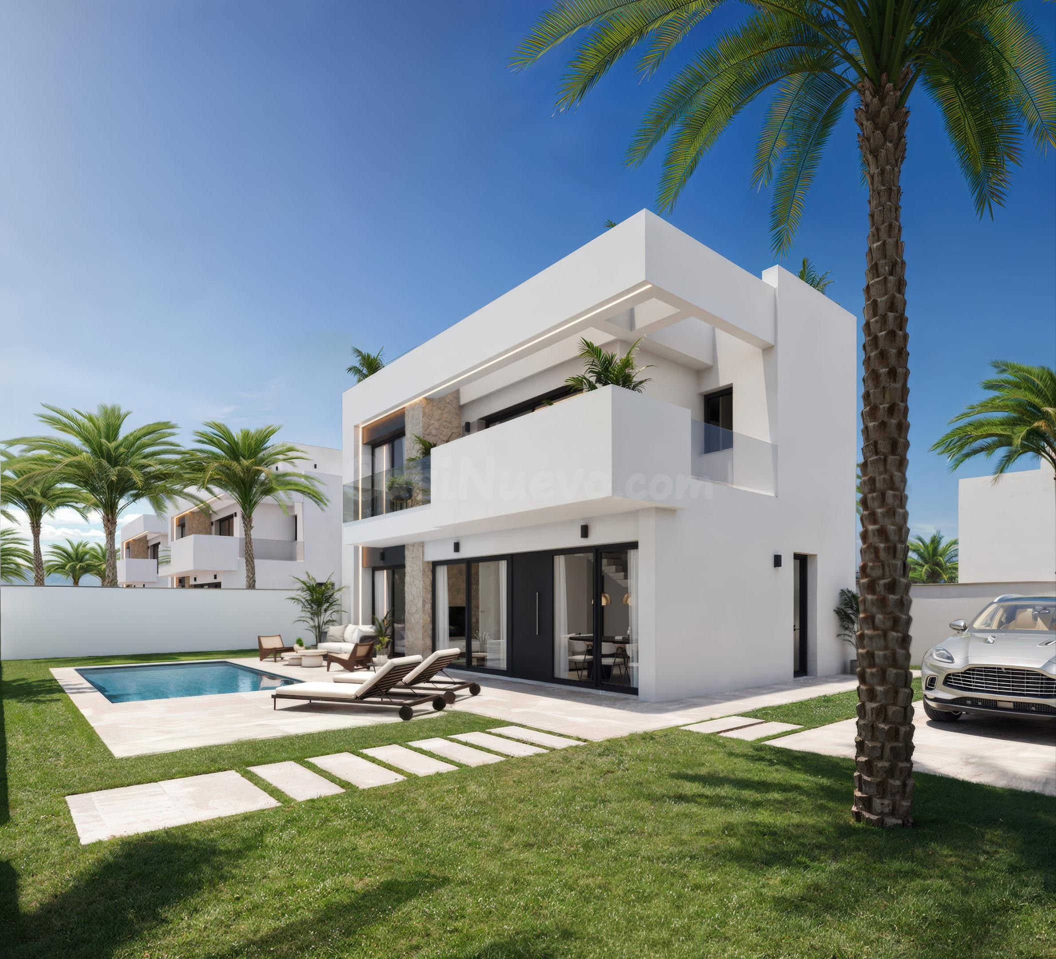 Villa 3 habitaciones 202m² en venta - Dolores de Pacheco-Santa Rosalía