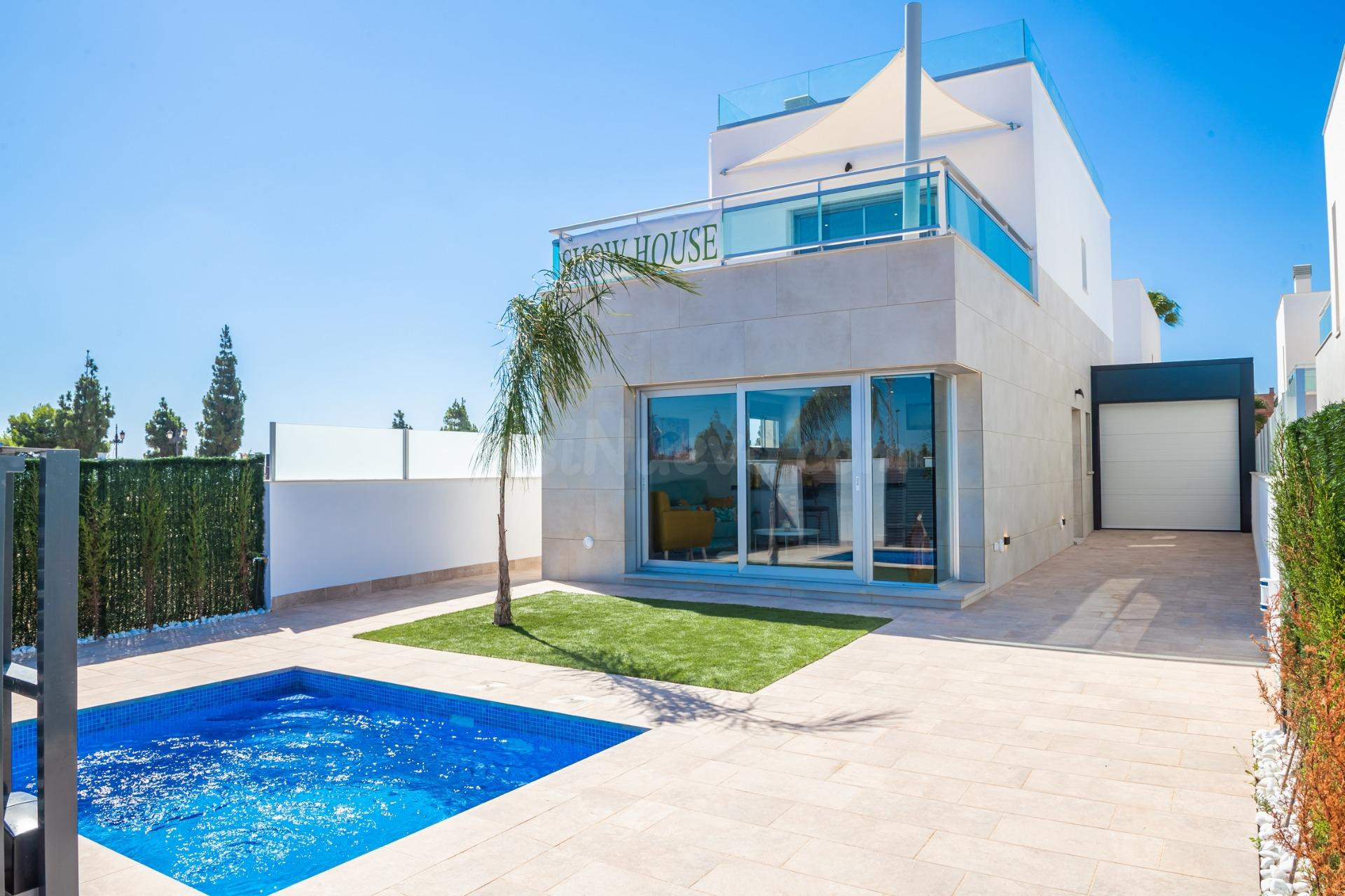 VILLAS DE OBRA NUEVA EN LOS ALCAZARES - foto 3