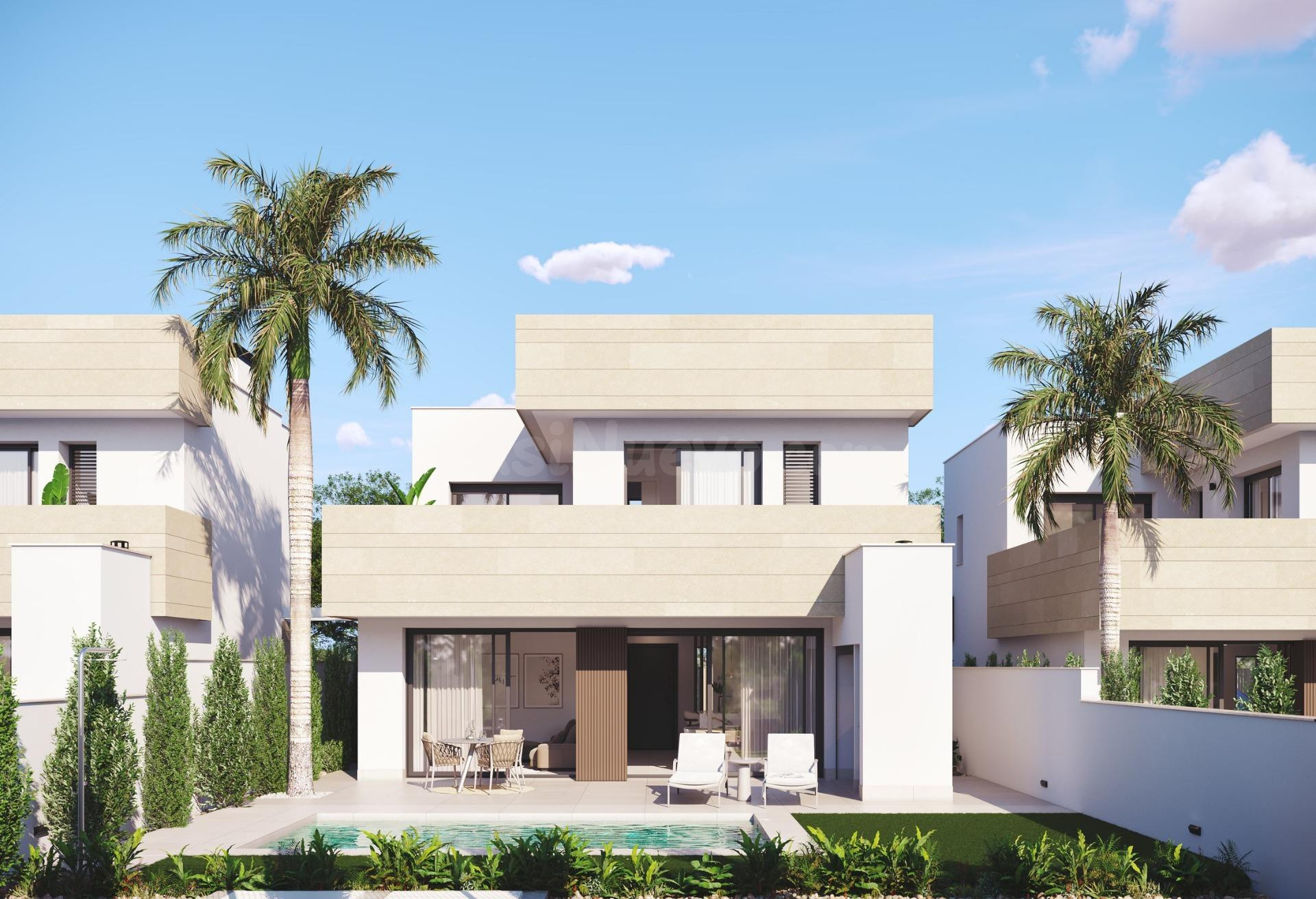 Villas modernas de obra nueva a 750 metros del mar en Santia - foto 5