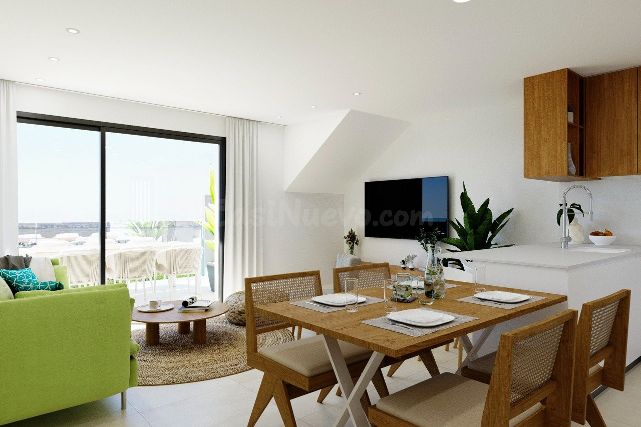 Bungalows de obra nueva con vistas a las lagunas de Torrevieja