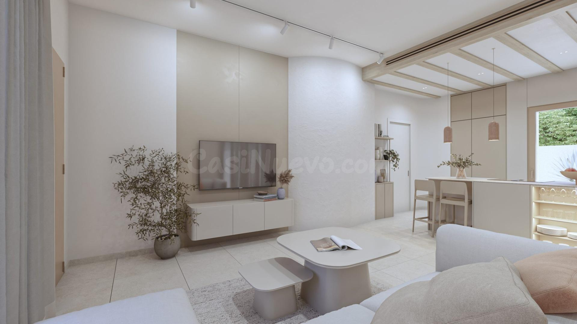 Exclusivos bungalows de obra nueva con piscina privada en Pilar de la Horadada