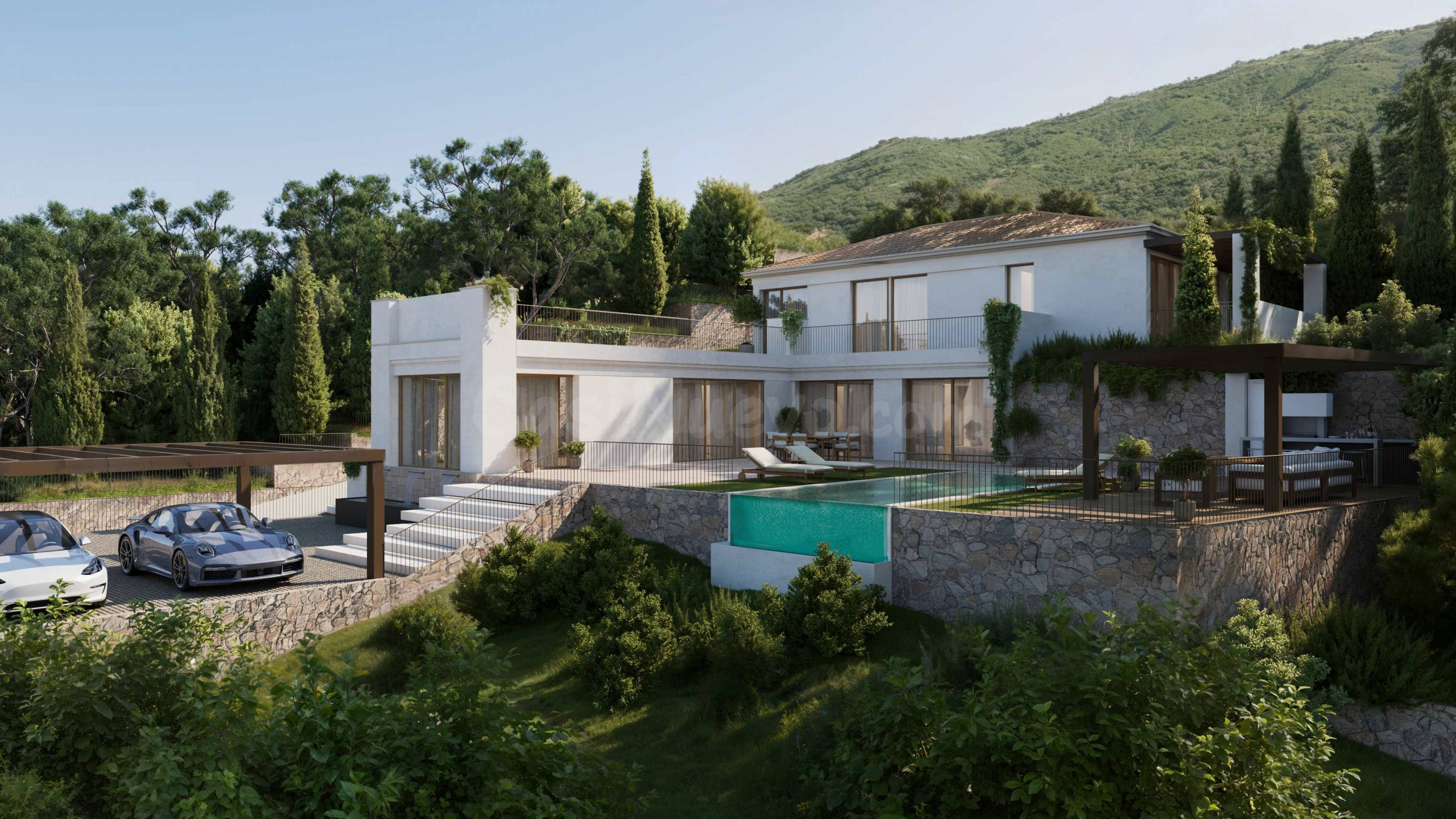 Villa 4 habitaciones 300m² en venta - Hacienda Elviria