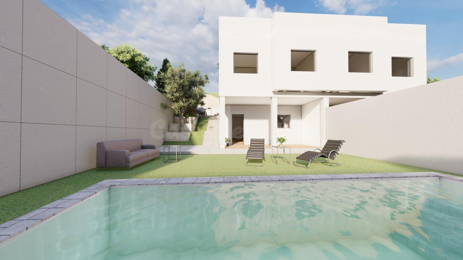 OBRA NUEVA, CHALETS PAREADOS, CERTIFICACION A-PLUS, 300 M DE - foto 2
