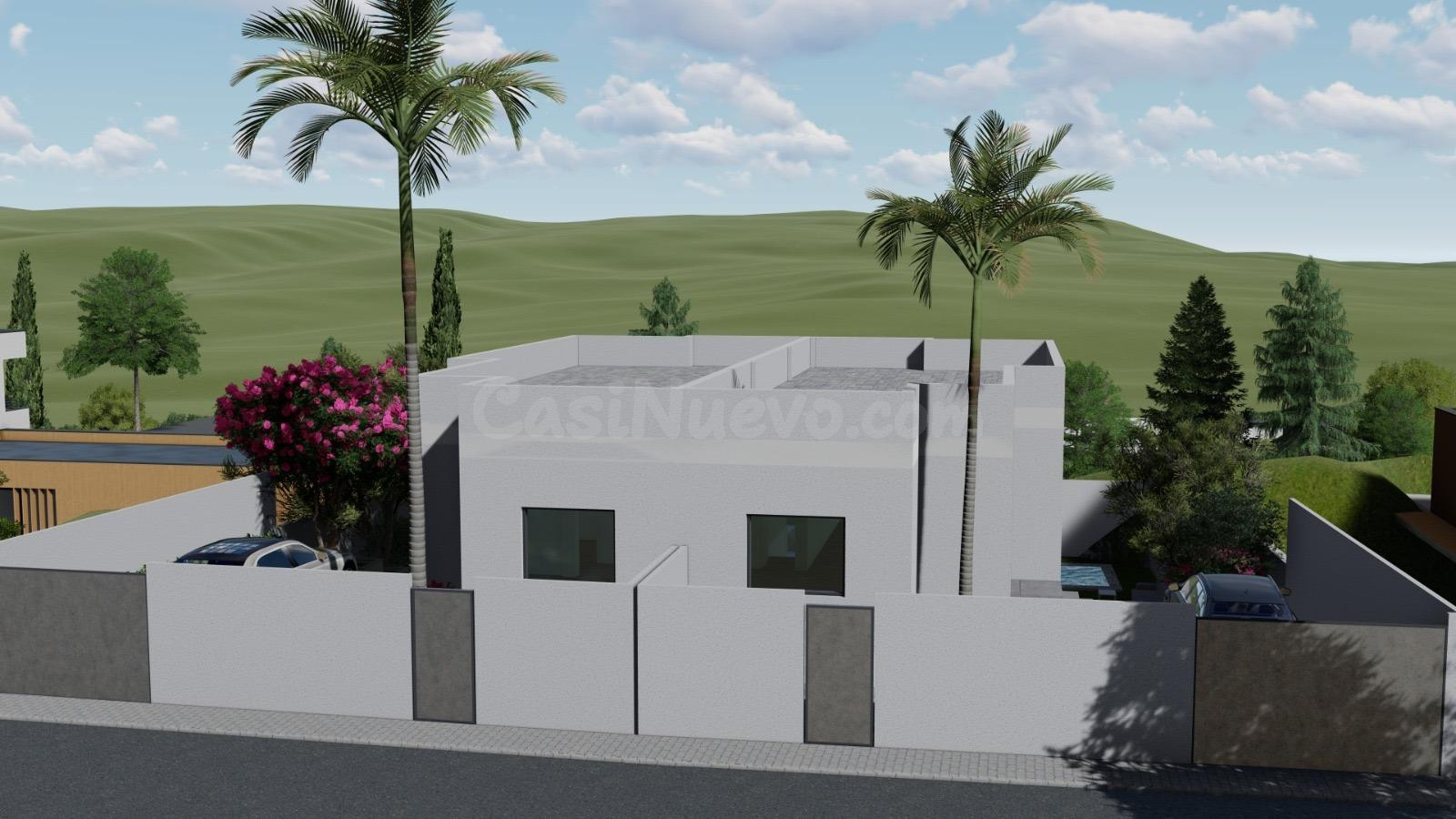 OBRA NUEVA, CHALETS PAREADOS, CERTIFICACION A-PLUS, 300 M DE - foto 3
