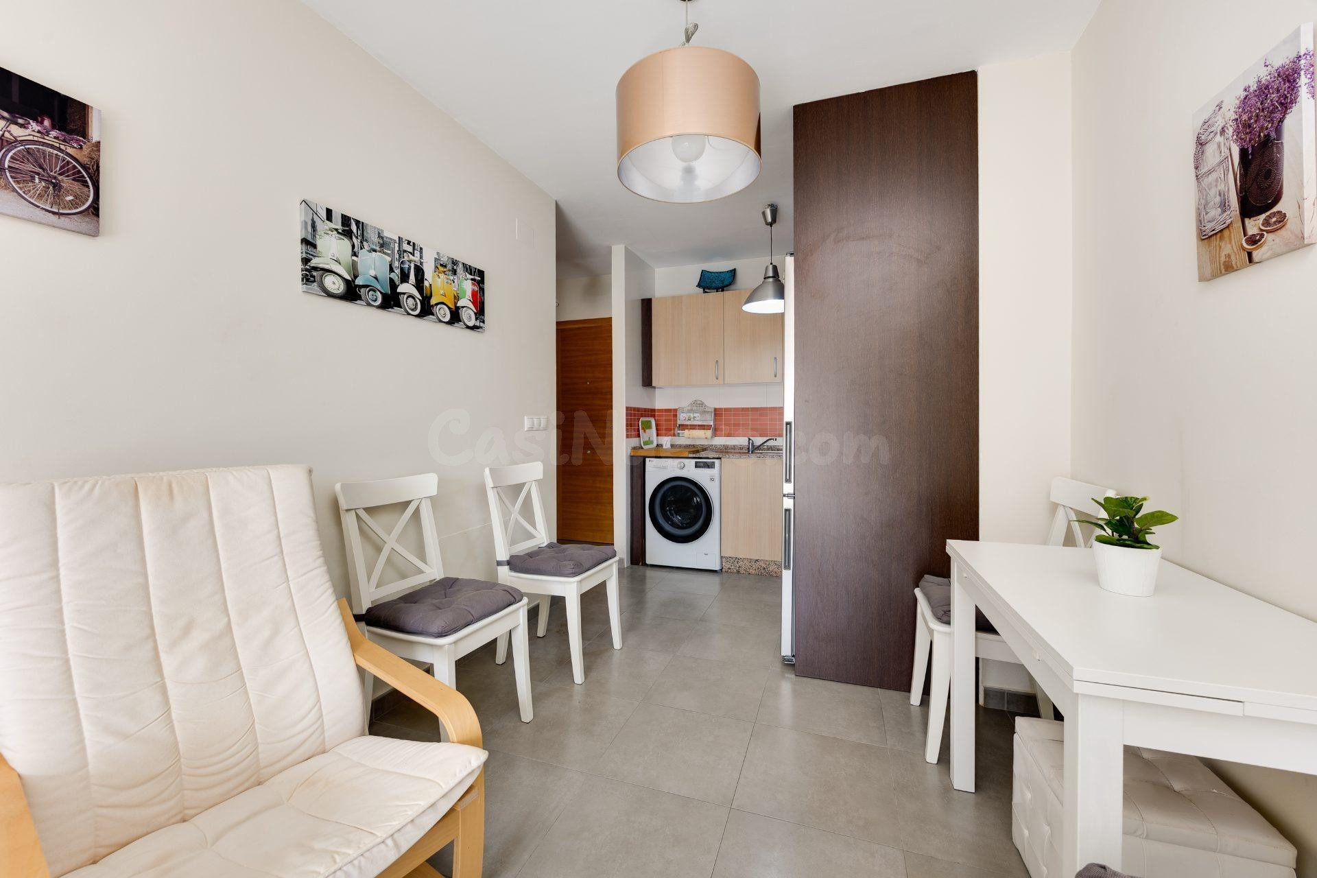 Apartamento 1 dormitorio a 350 m de la playa en Parque de la