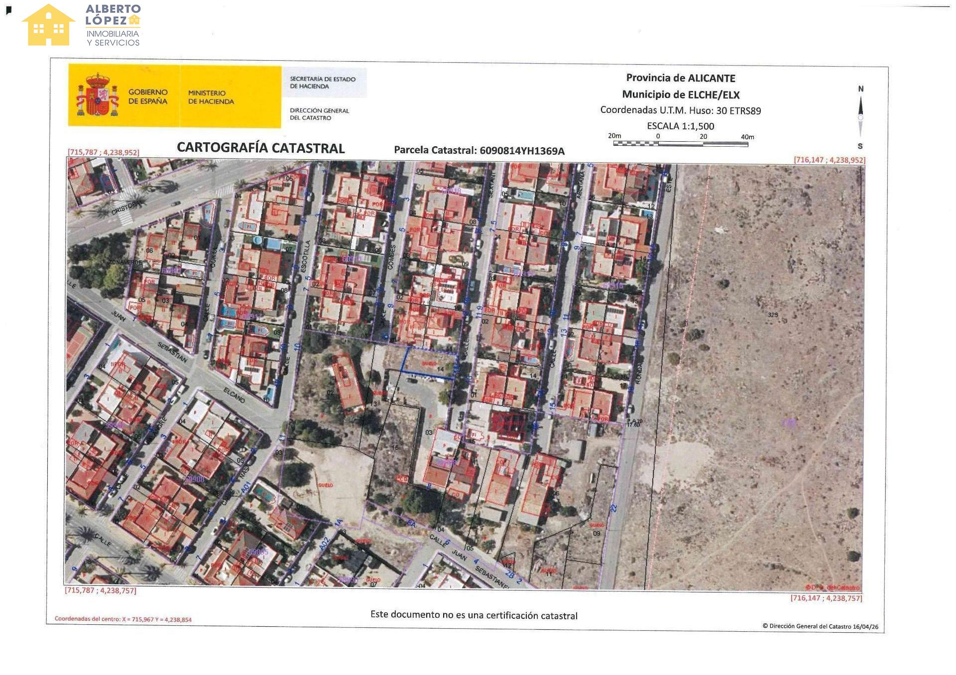 SE VENDE PARCELA URBANA EL ALTET, ZONA COOPERATIVA , SUELO N - foto 4