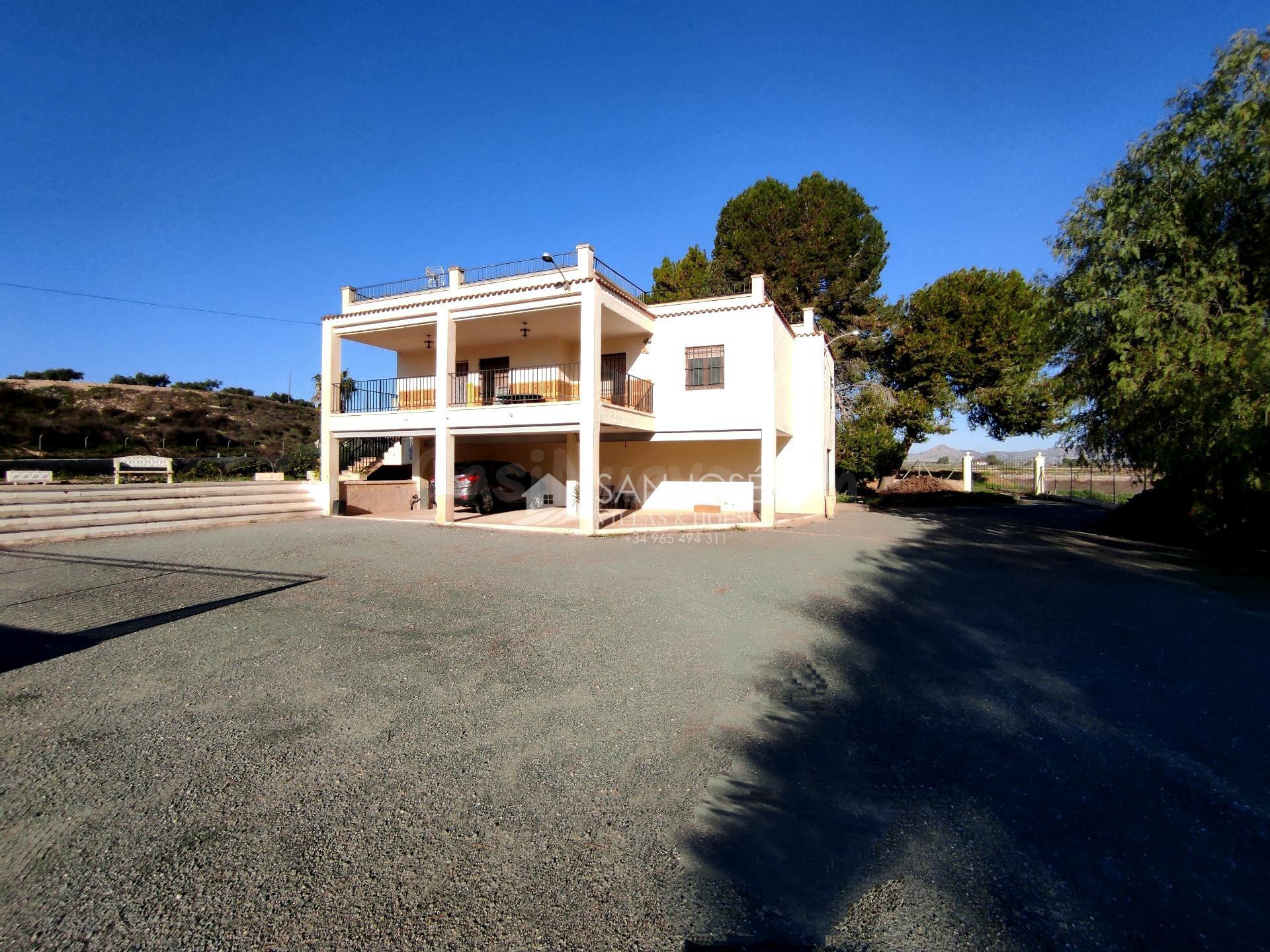 SE VENDE FINCA CON CHALET, PISCINA Y PARCELA DE 58000M2 - foto 2