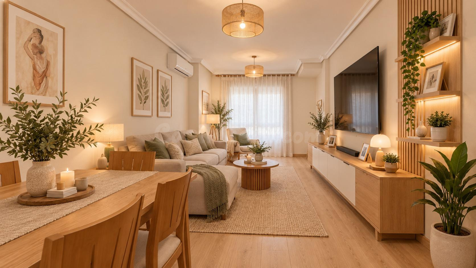 Ático con terraza privada, 3 dormitorios, garaje y excelente