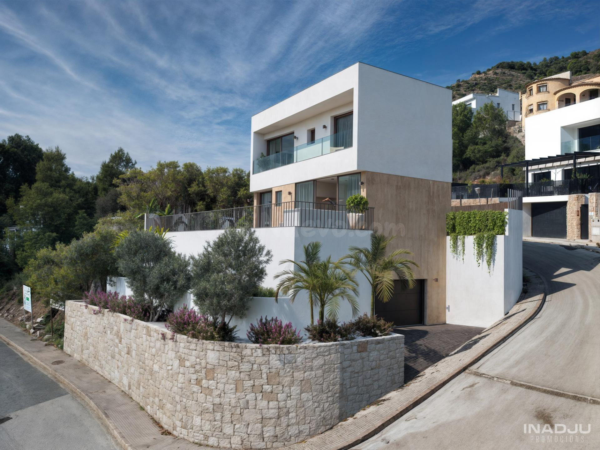 Villa en construcción en Alcalali.
