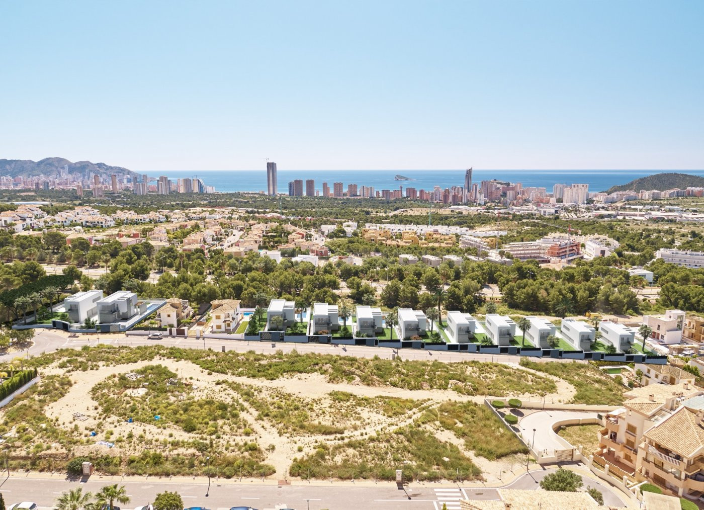VENTA-OBRA NUEVA-BENIDORM-CHALET UNIFAMILIAR-3 DORMITORIOS-3 - foto 3