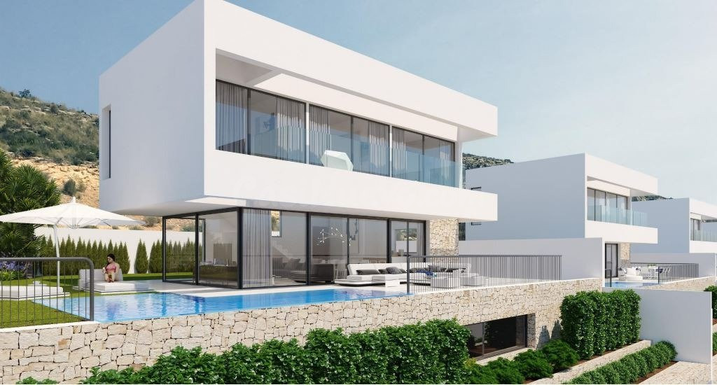 VENTA-OBRA NUEVA-FINESTRAT-VILLA-4D-4B-SUPERFICIE 260M2- PAR - foto 2