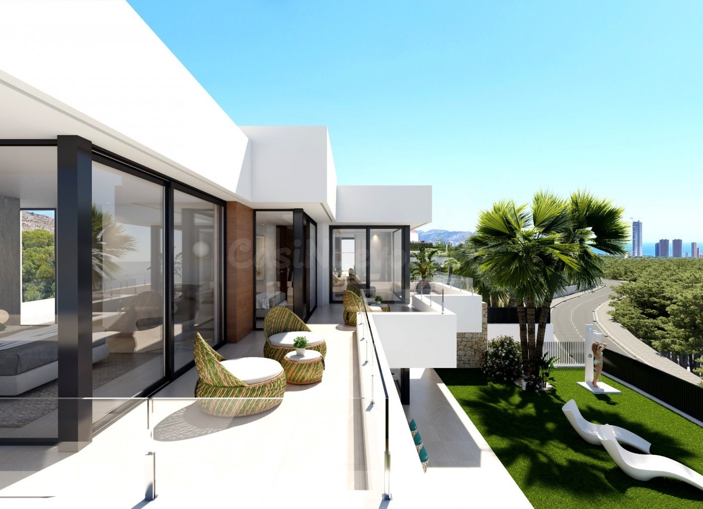 VENTA-OBRA NUEVA-VILLA DE LUJO-FINESTRAT-3D-3B-SUPERFICIE 22