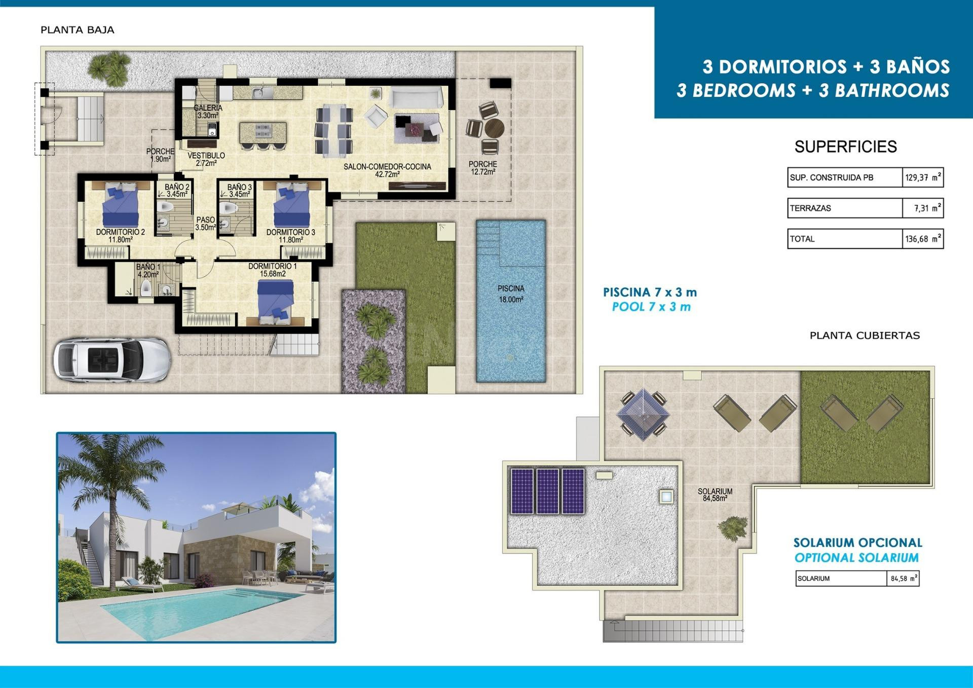 Impresionantes villas de nueva construcción en Polop con vis - foto 5