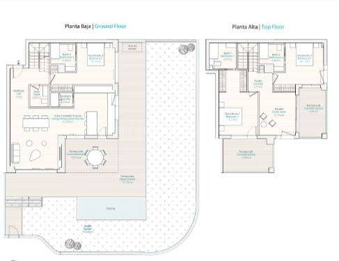 VENTA-OBRA NUEVA-VILLAJOIOSA-ADOSADO-2/3D-2B-80M2-TERRAZA 18 - foto 5