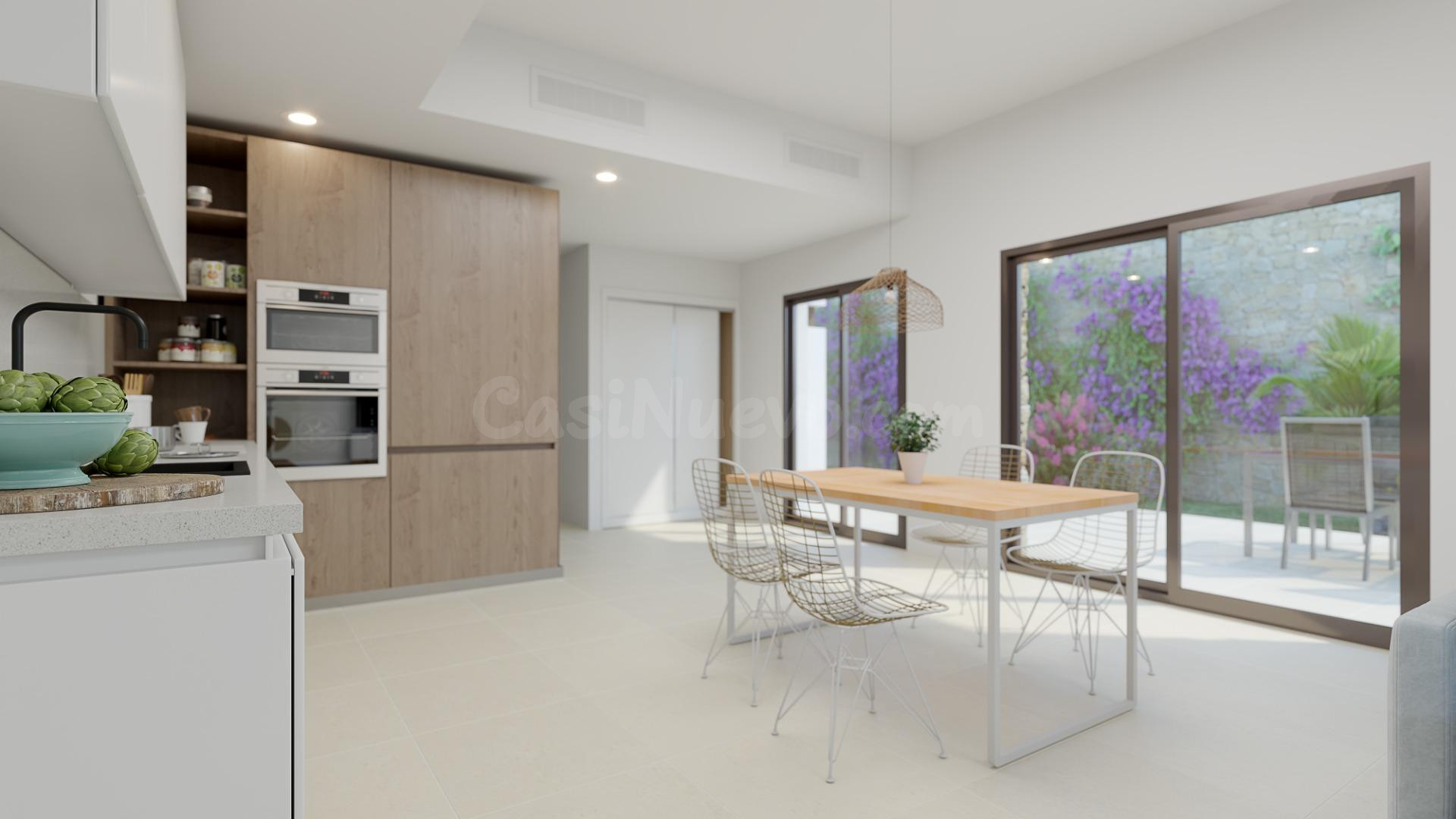 VENTA-OBRA NUEVA-VILLAS-FINESTRAT- 2/3/4D-2B-DESDE 114M2-DES - foto 5
