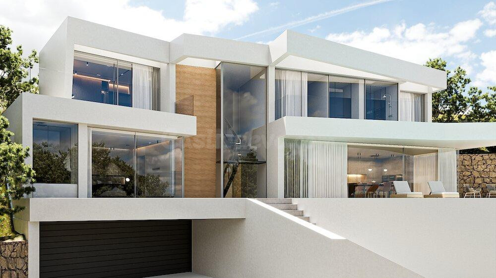 VENTA-OBRA NUEVA-VILLA DE LUJO-ALTEA-3D-3B- 286M2-PRIVACIDAD - foto 2