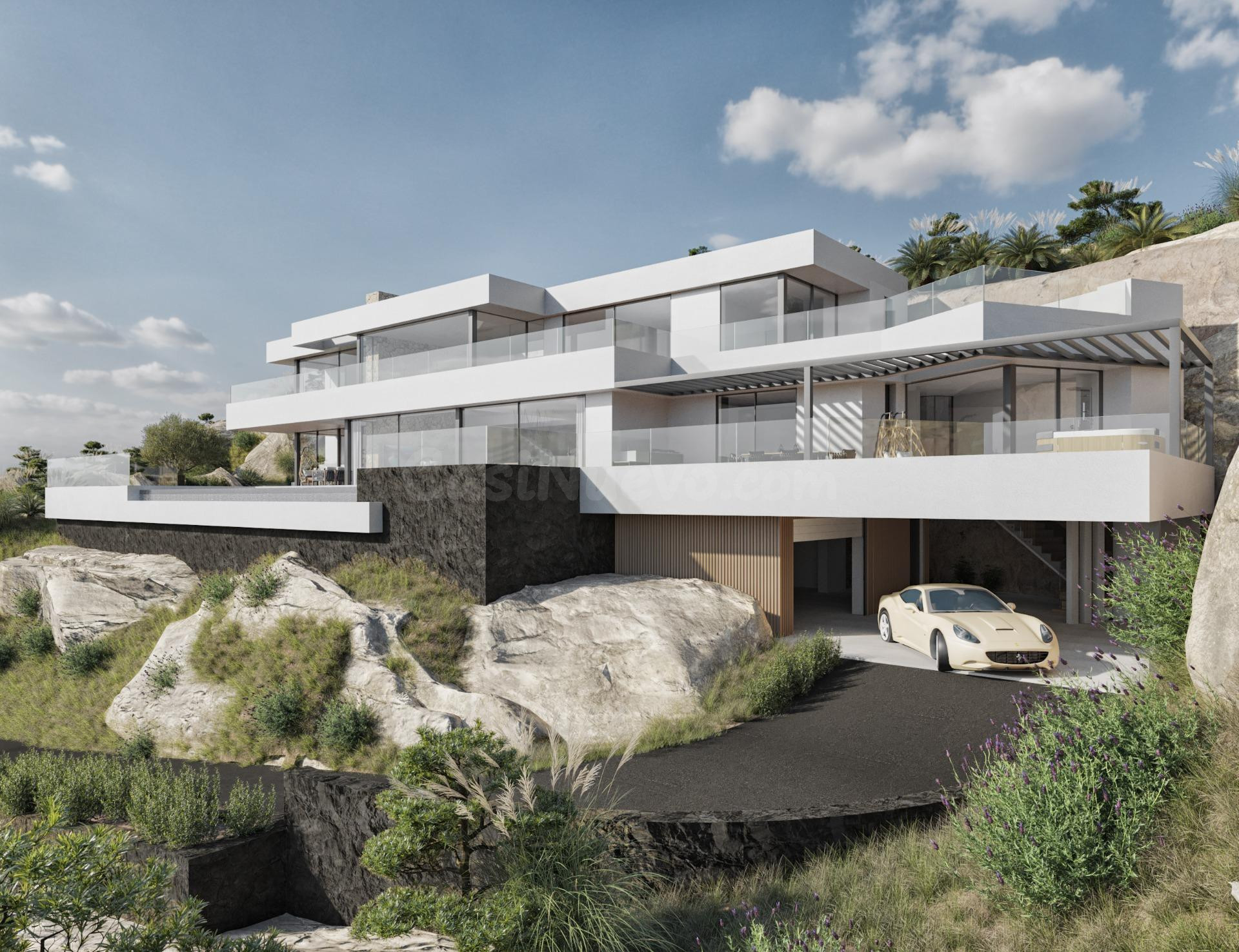 VENTA -OBRA NUEVA- VILLA LUJO - ALTEA - 4 DORMITORIOS + 6 BA - foto 2
