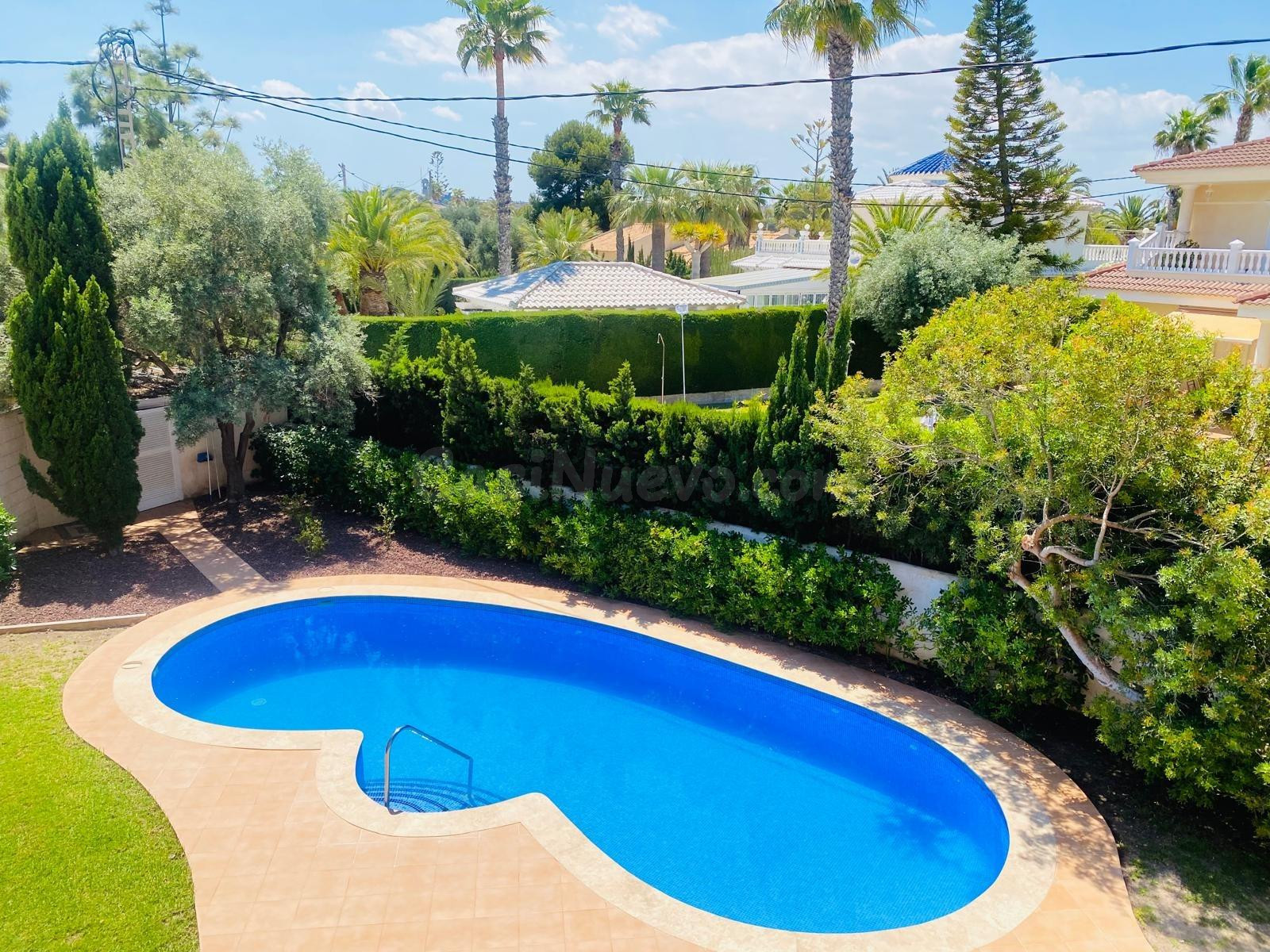 VENTA-VILLA-CABO ROIG--6D-5B-3 PLANTAS-GIMNASIO-SAUNA-150M P - foto 2