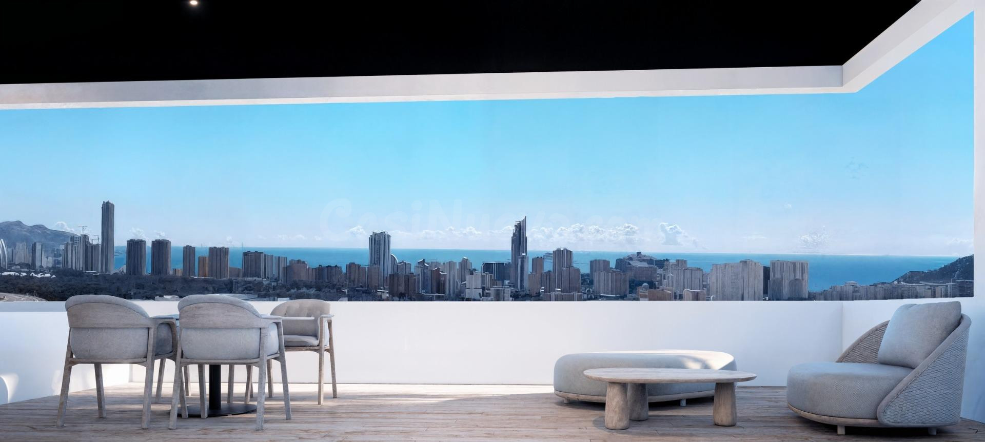 VENTA-APARTAMENTOS-FINESTRAT- 2DORMITORIOS-2 BAÑOS- 3 piscin - foto 4