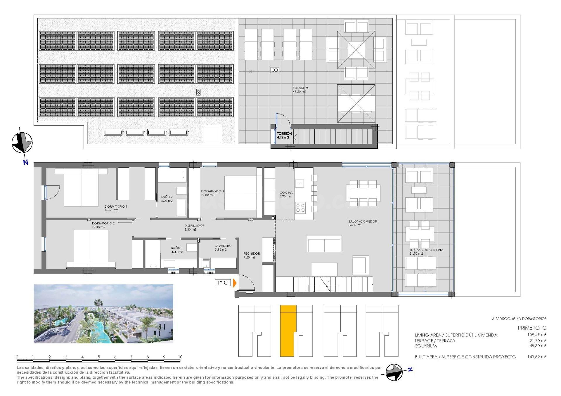 Bungalows de nueva construcción en venta en Mar de Cristal,  - foto 5