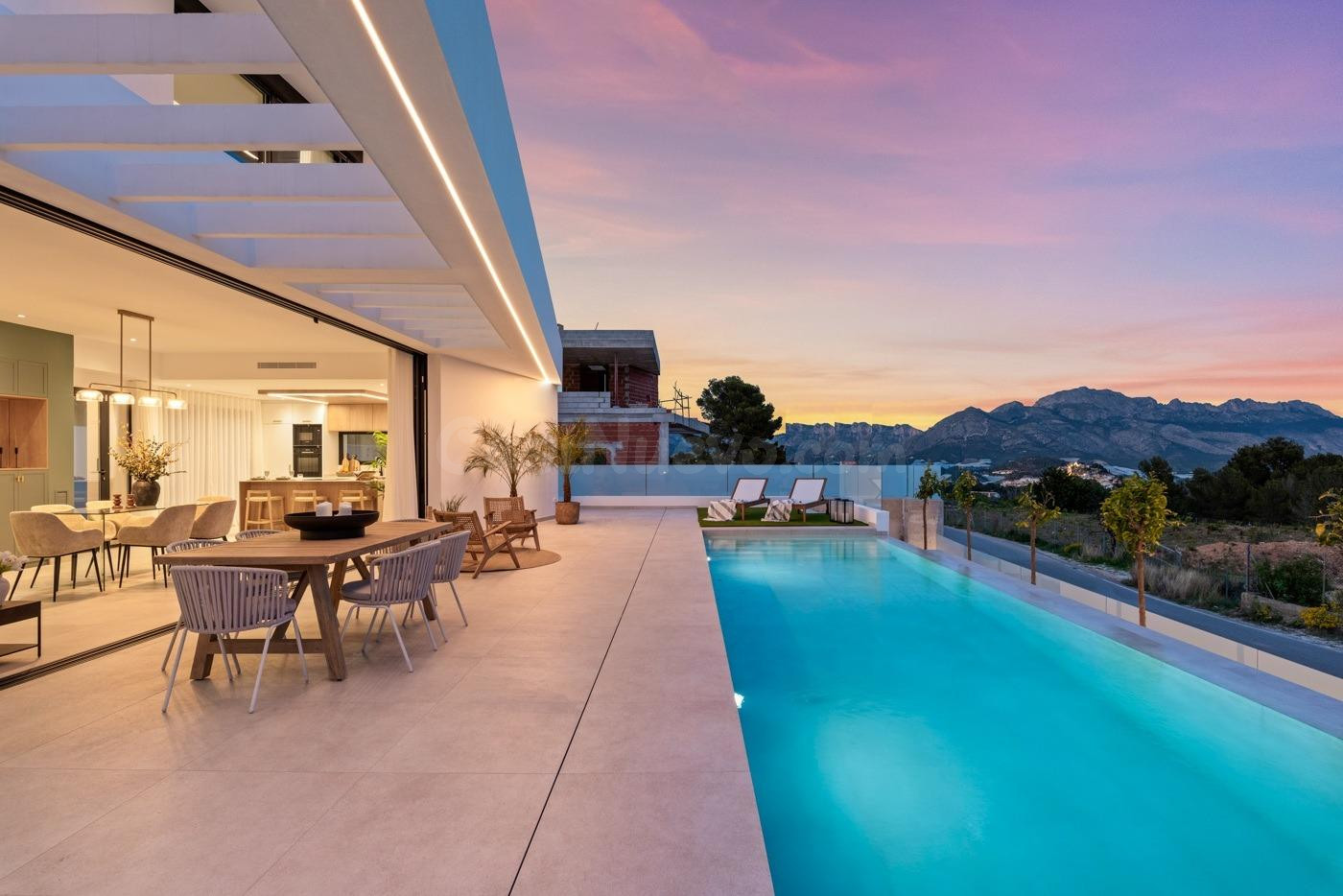 VILLAS DE OBRA NUEVA EN POLOP - foto 2