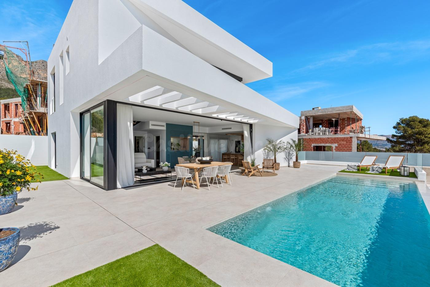 VILLAS DE OBRA NUEVA EN POLOP - foto 4