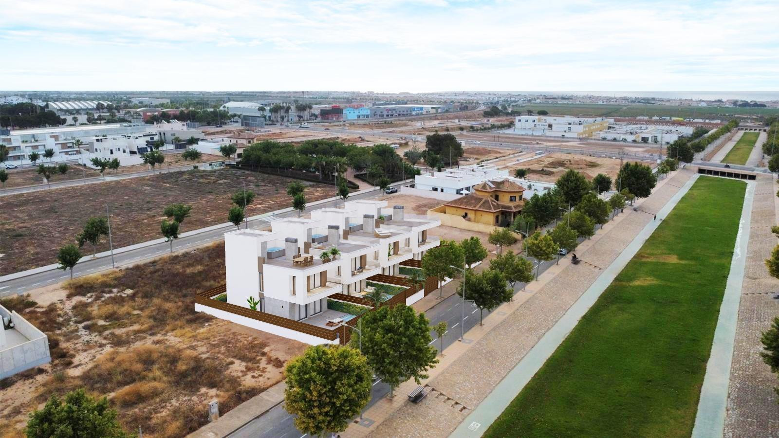 Villas de nueva construcción con piscina privada en Pilar de - foto 2